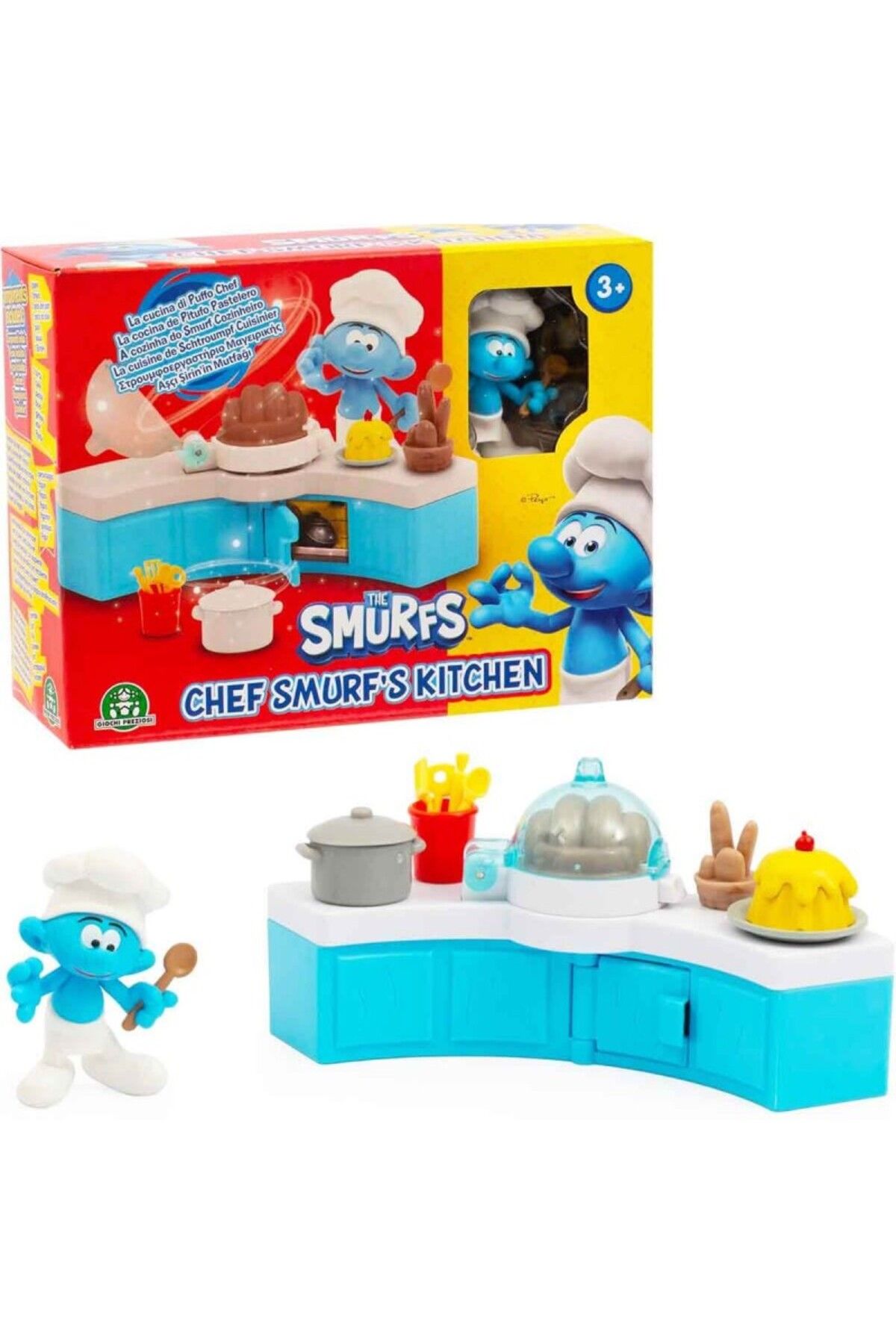 SYLVİOZA The Smurfs | Şirinler Aşçı Şirin Oyun Seti