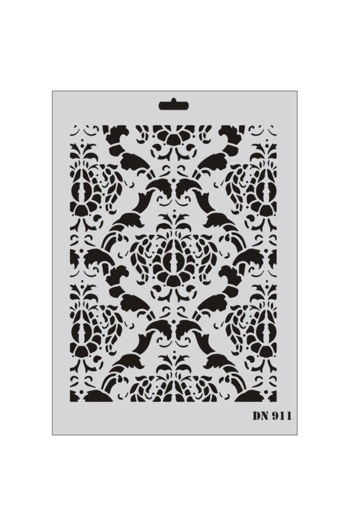 Emperium Dantel Seri DN-911 Stencil 35x25 cm