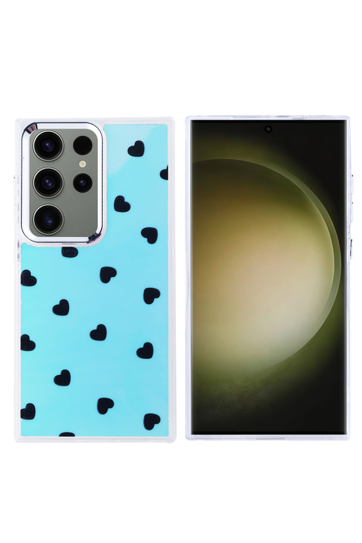 Sphone Samsung Galaxy S24 Ultra Kılıf Kamera Çıkıntılı Korumalı Desenli Silikon Darbe Emici Sevimli Figürlü