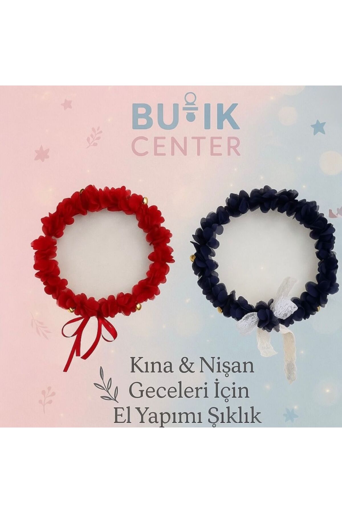 Butik Center BUTİK CENTER Çiçekli Kına Tefi