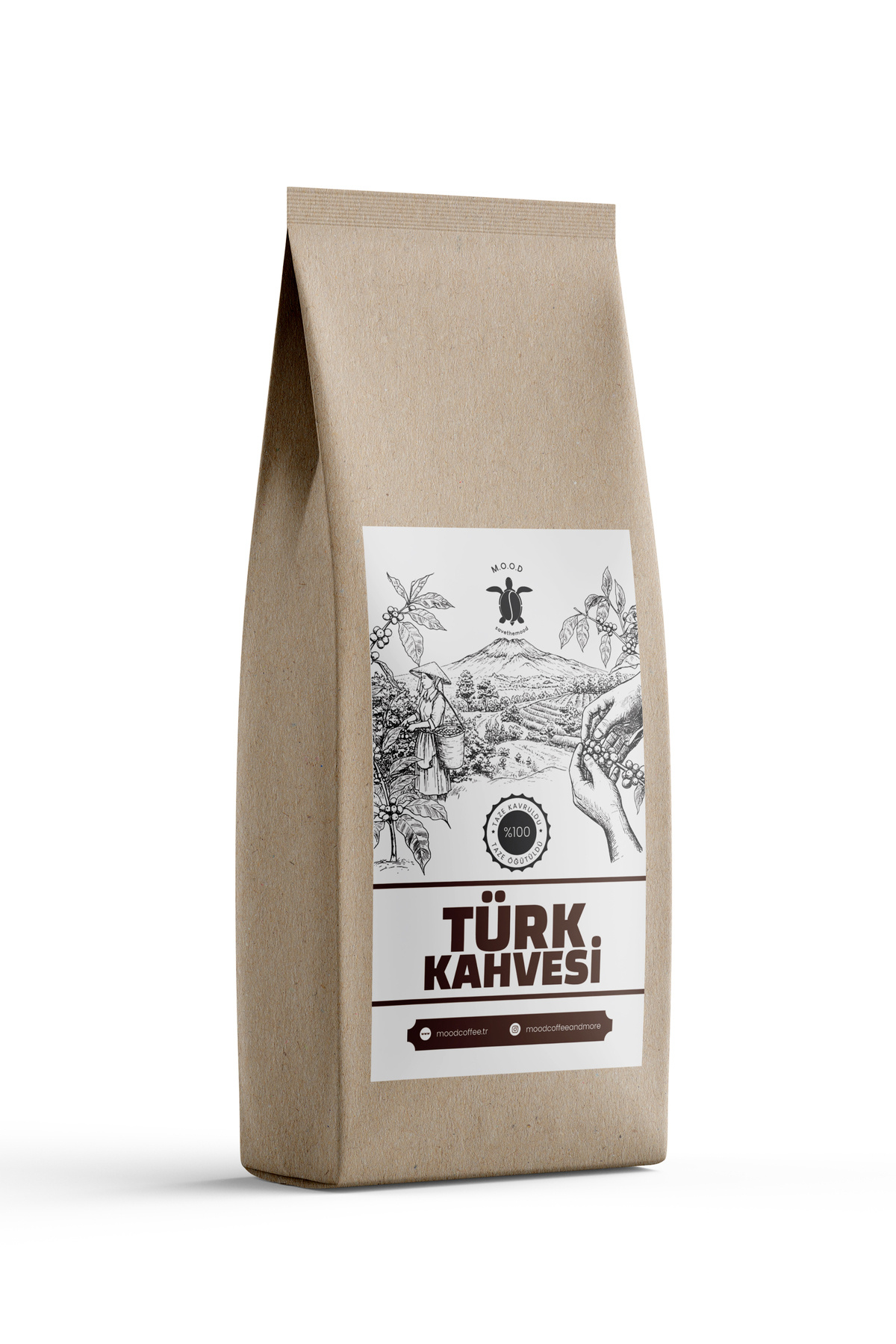 Mood Coffee Roastery Taze Öğütülmüş Türk Kahvesi - 100 gr