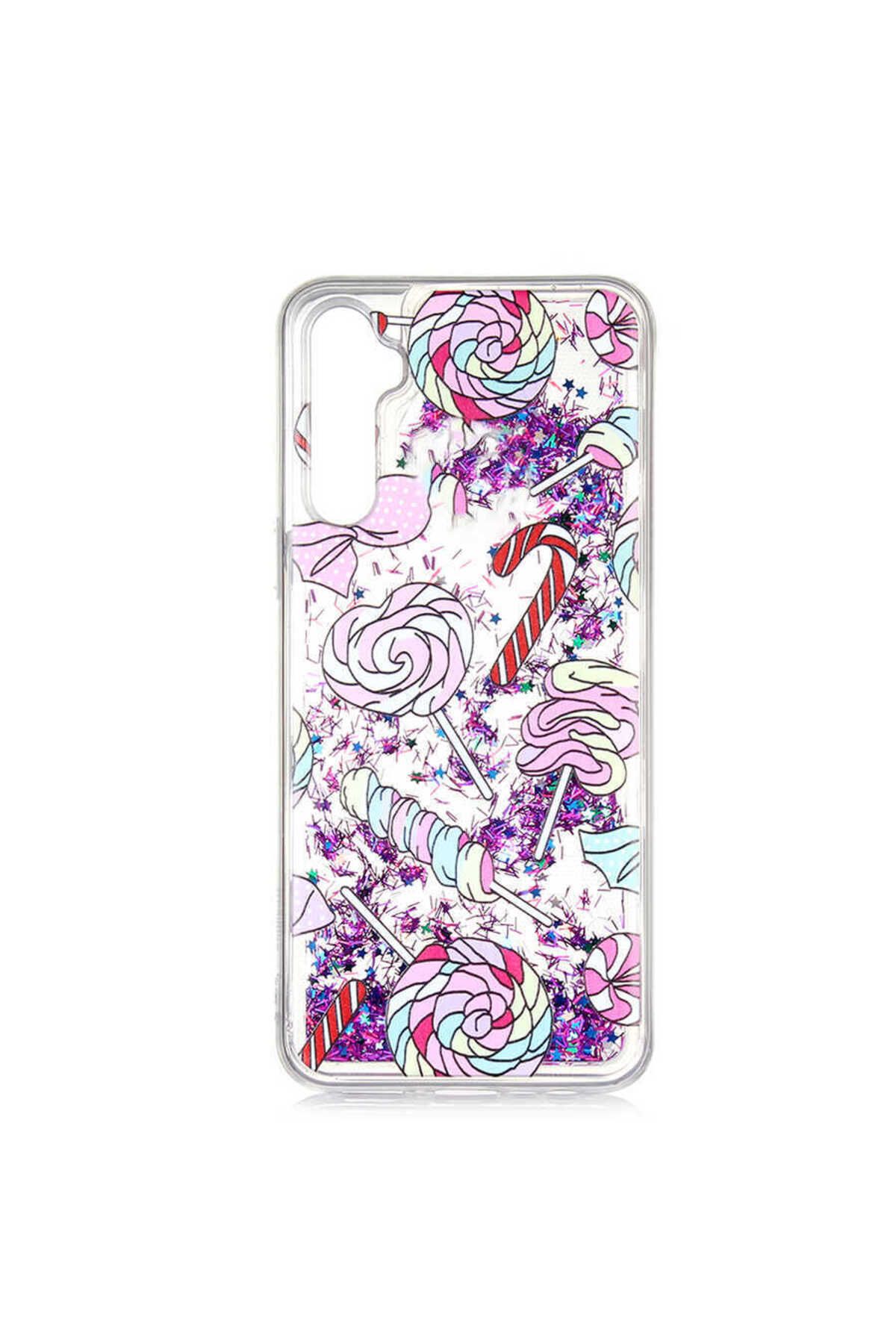 halkhouse Galaxy Note 10 Kılıf Esnek Renekli Eğlenceli Kapak Marshmelo Silikon