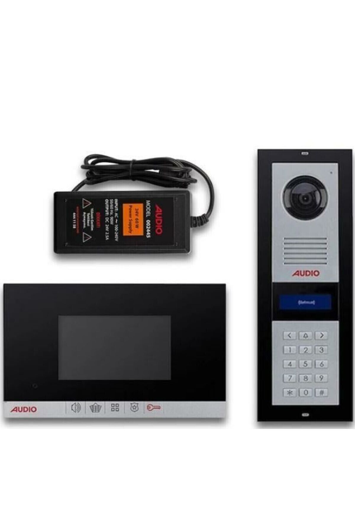 AUDİO Audio 3002 20 Daire Görüntülü Şifreli 4.3'' Diafon Sistemi