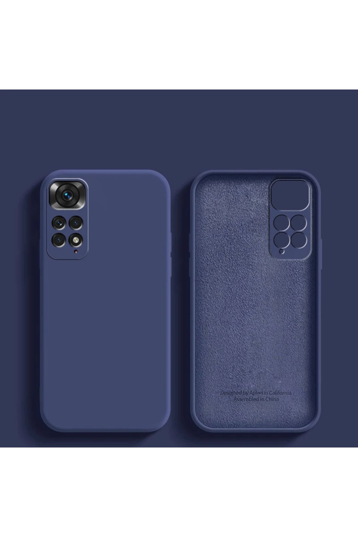 GRABONO Xiaomi Redmi Note 11 Pro Plus 5G Kılıf Kamera Korumalı Kadife İç Kaplama Mat Premium Seri