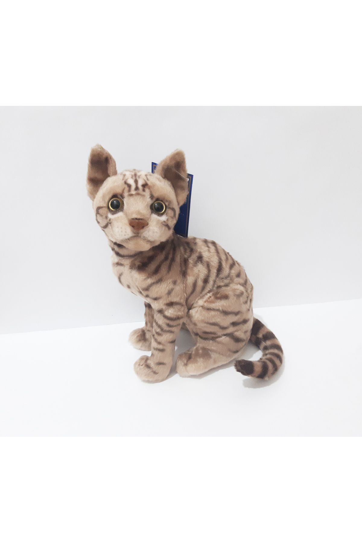 renkli çiçekler Peluş Kedi 30 CM Peluş Sesli Miyavlayan Oyuncak Kedi