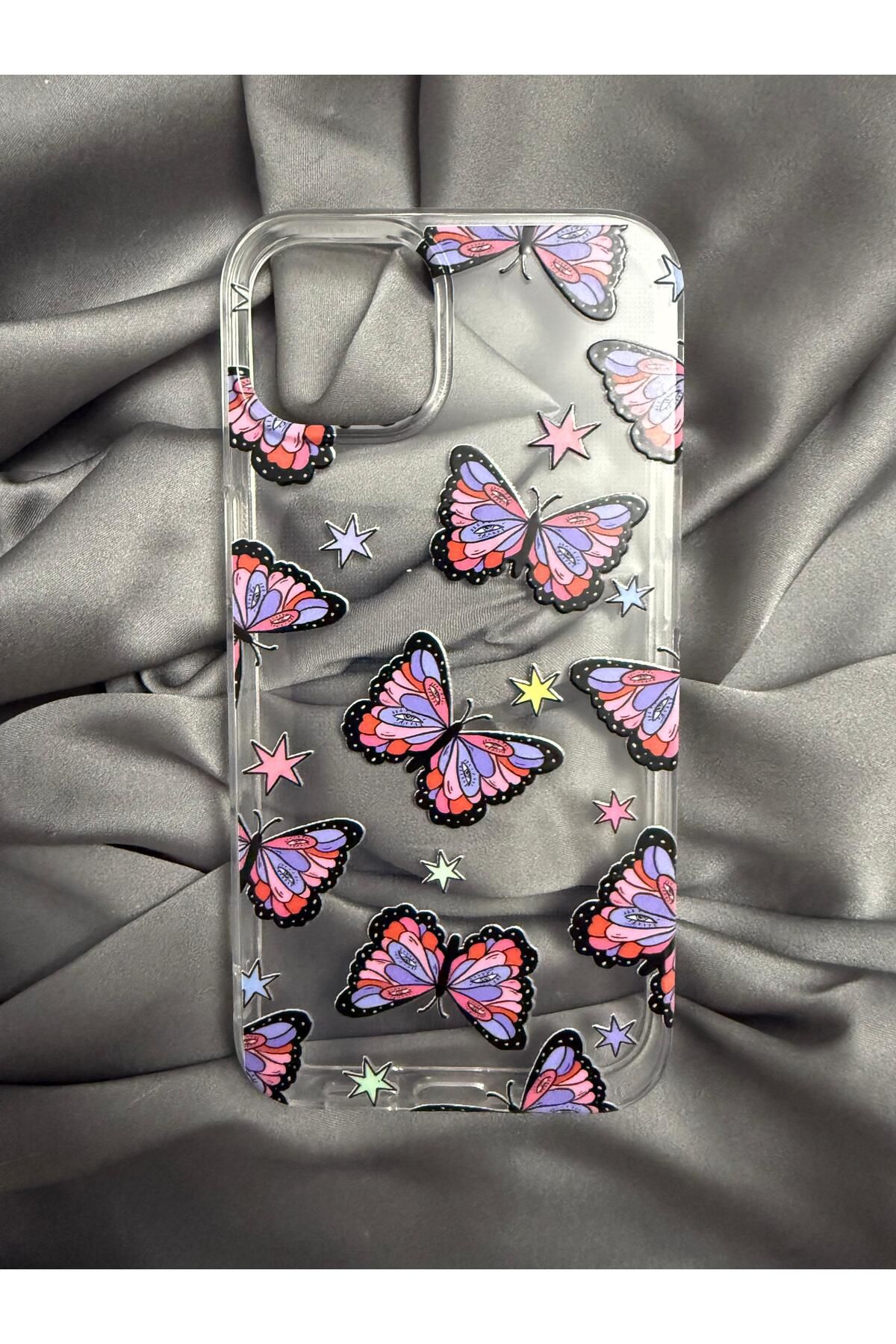 kalimera iPhone 13/14 Uyumlu Tasarım Baskılı Premium Şeffaf Kılıf
