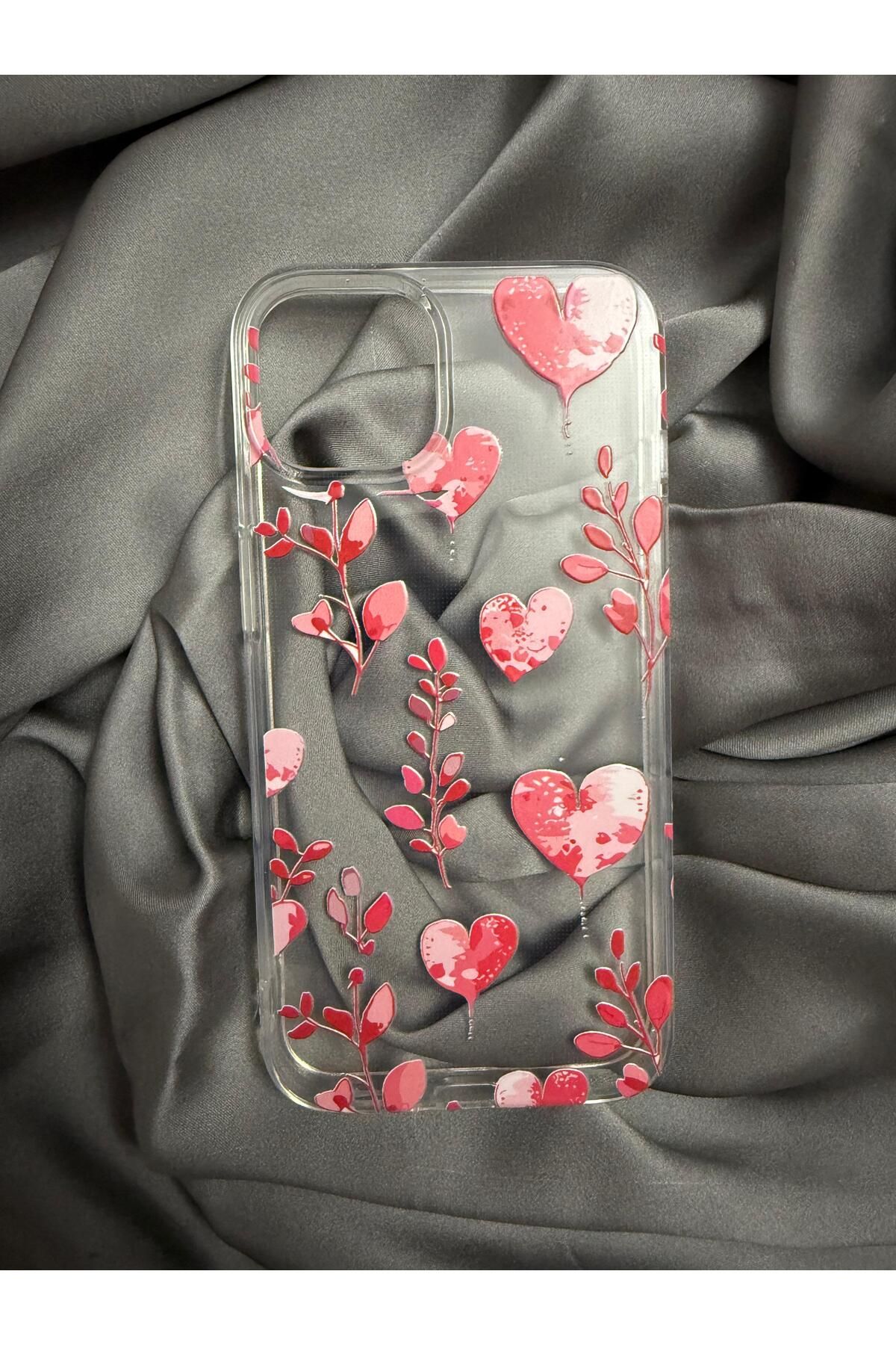 kalimera iPhone 13/14 Uyumlu Tasarım Baskılı Premium Şeffaf Kılıf