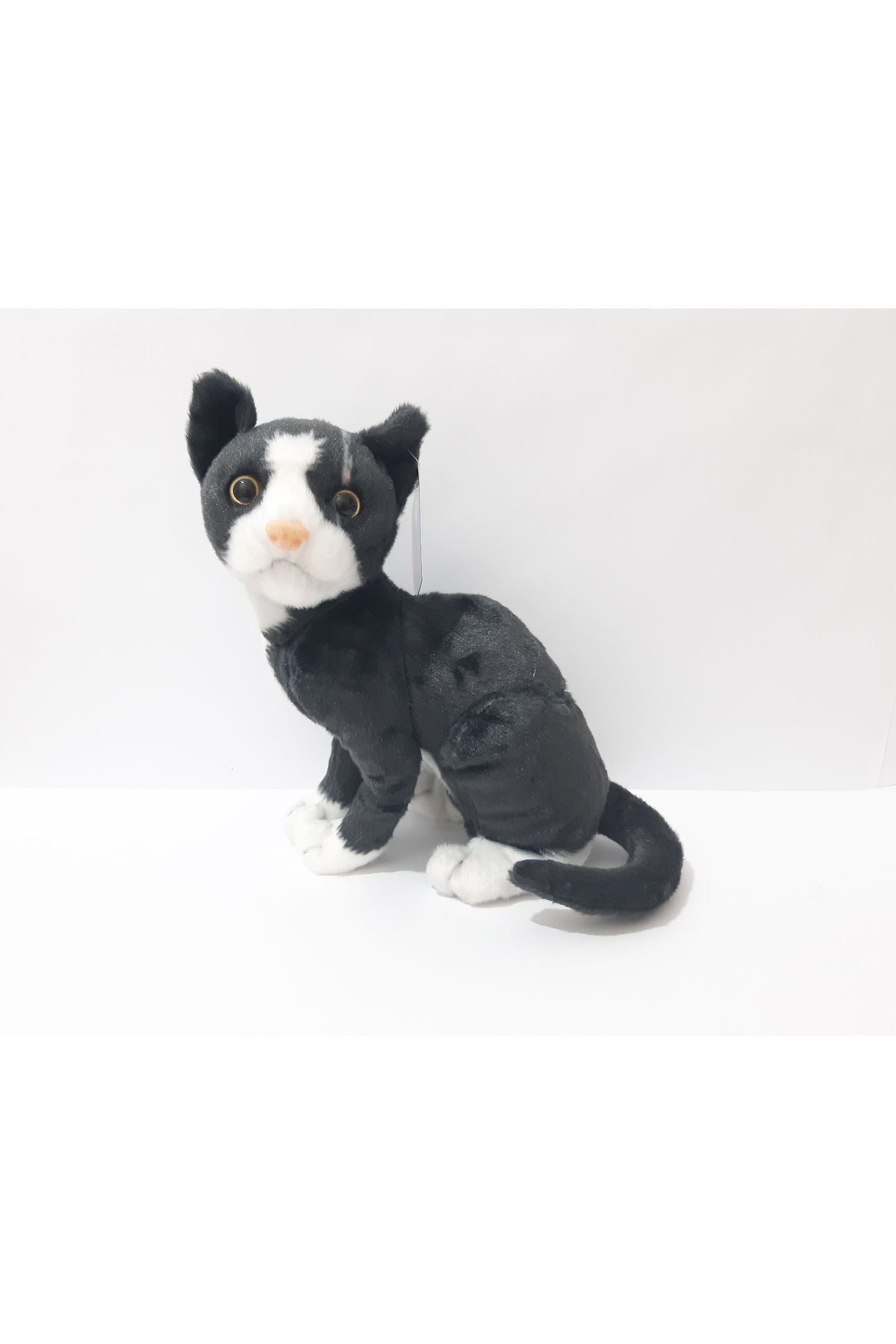 renkli çiçekler Peluş Kedi 30 CM Peluş Sesli Miyavlayan Oyuncak Kedi
