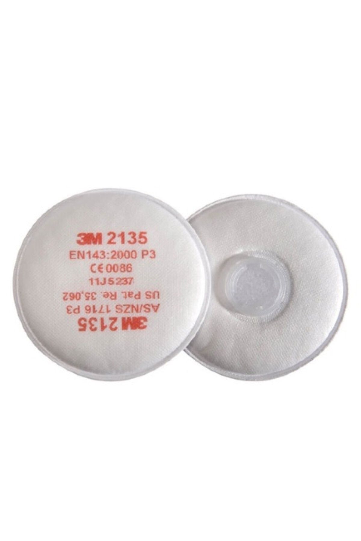 3M 2135 P3 Toz Sis Duman Filtresi 10 Takım (20ADET) Marka Bayonet Bağlantılı