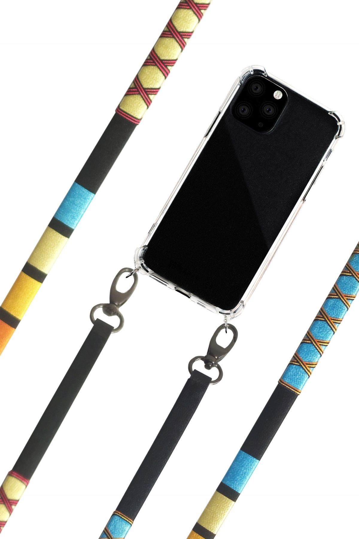 Vorson El yapımı iphone 14 uyumlu kılıflı telefon askısı Pop Drops