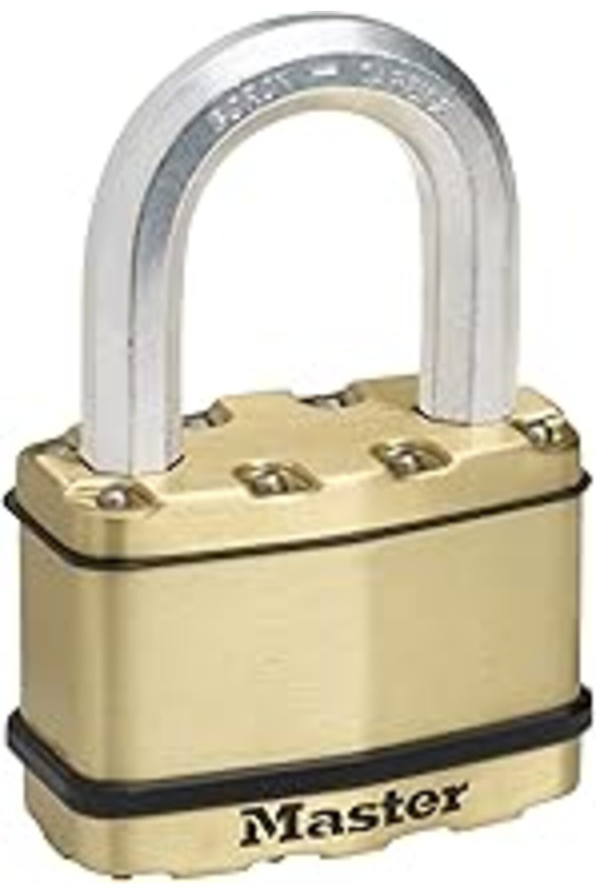 Qedii Master Lock Excel Lamine Çelik 64 Mmasma Kilit, Pirinç