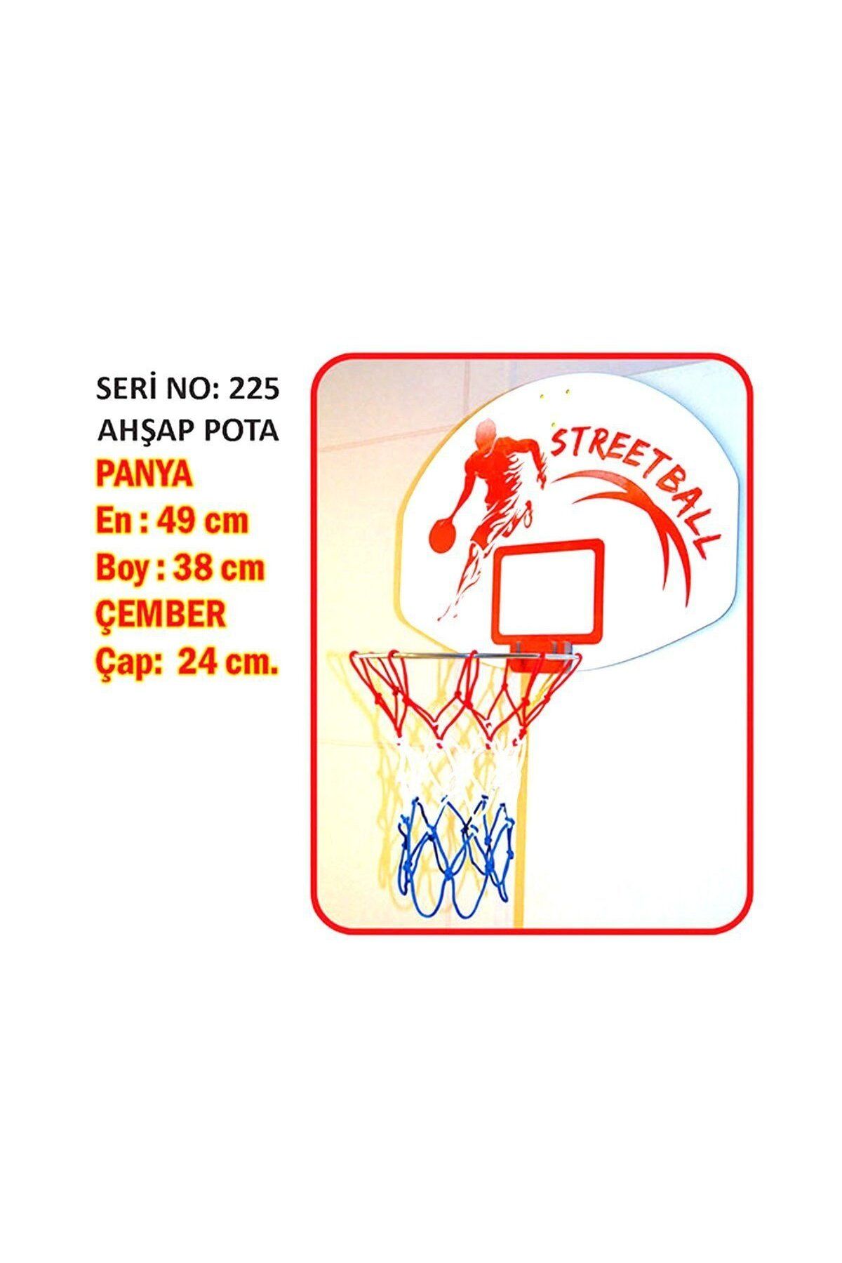 estevia 225 Akçiçek, Ahşap Basket Potası Yeni!!!