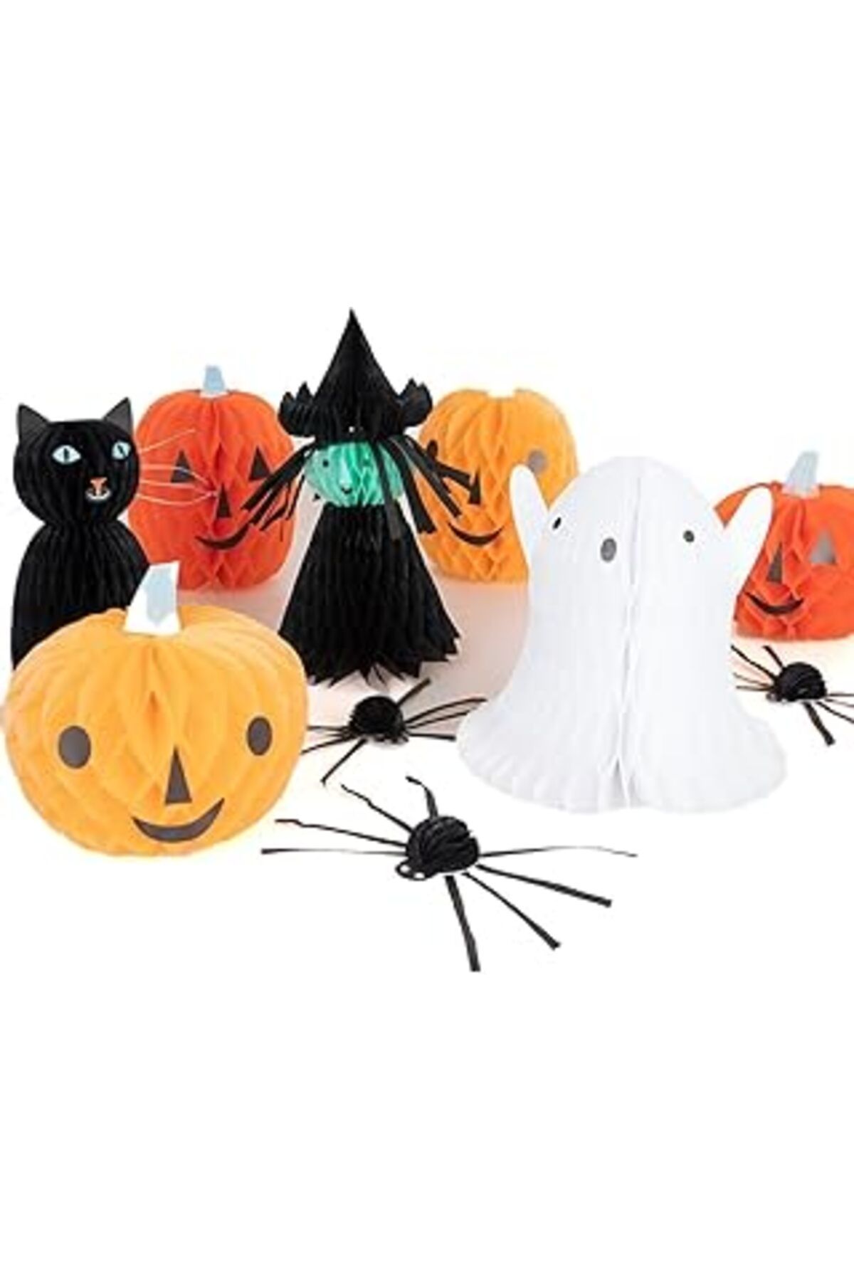 Karachil Meri Meri - Honeycomb Halloween Characters - Hallweeon Karakterleri (10'Lu)
