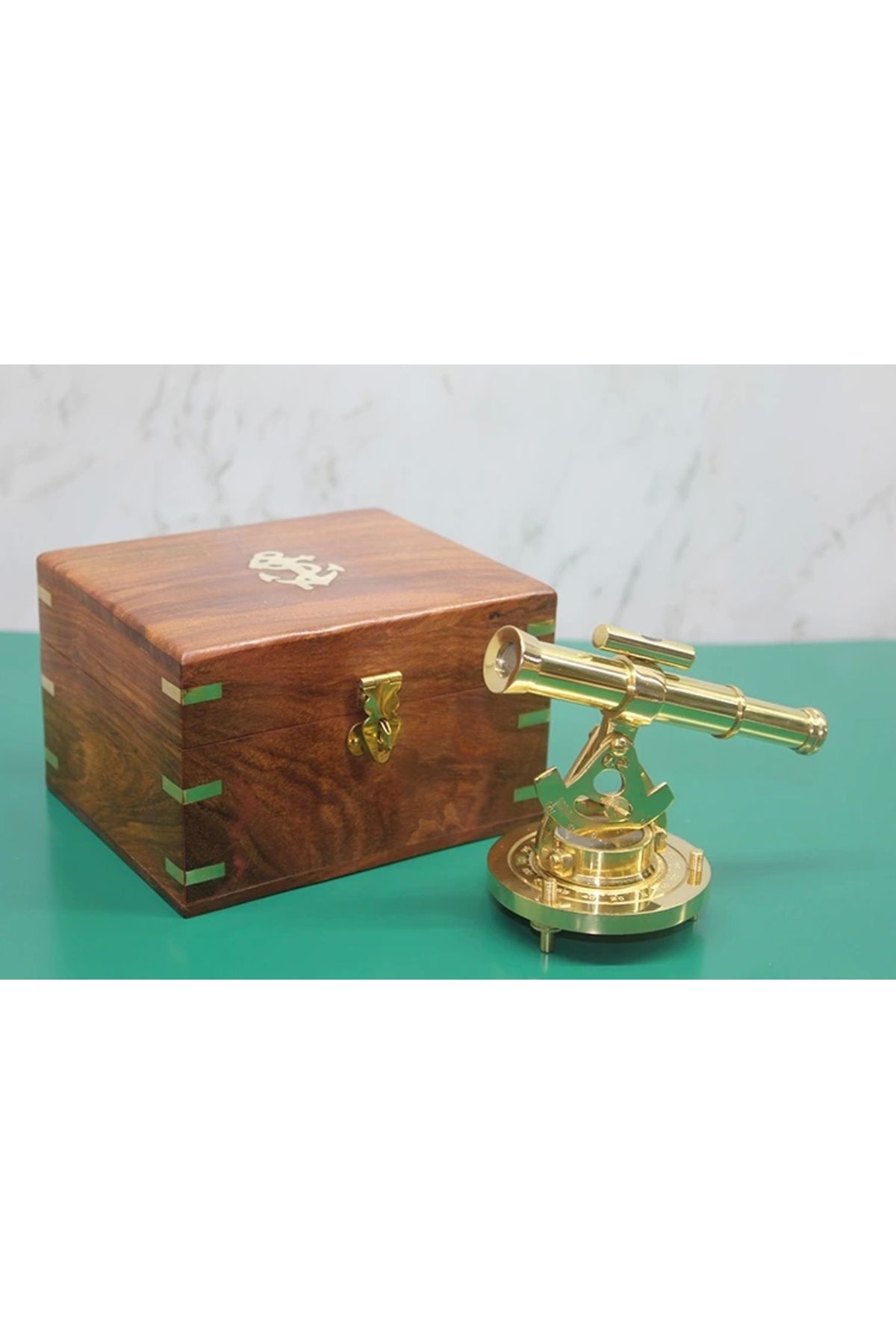 shop Ahşap Kutulu Pusulalı Dürbün