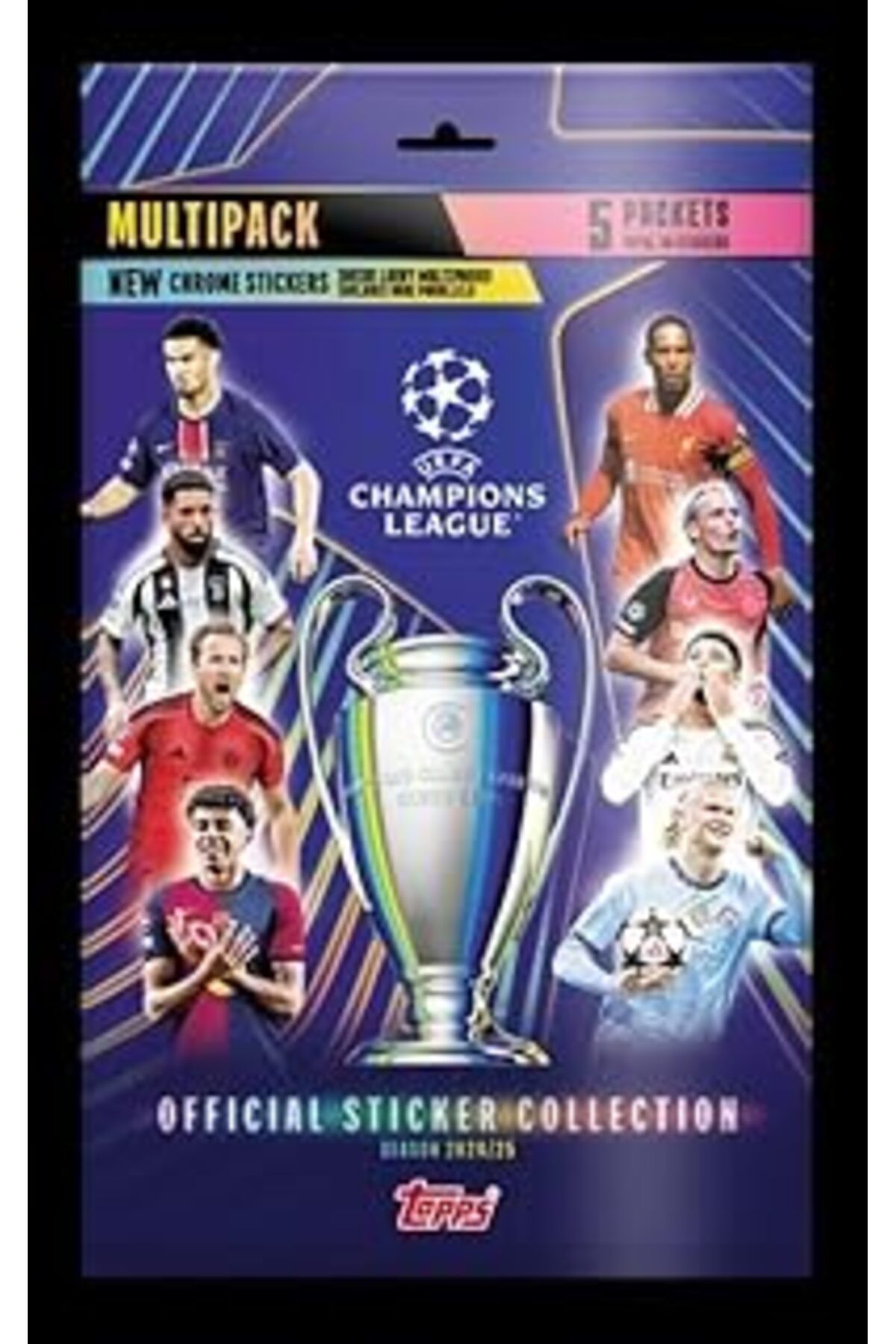 Pazarcan Topps - 2025 Uefa Şampiyonlar Ligi Sticker - Multipack
