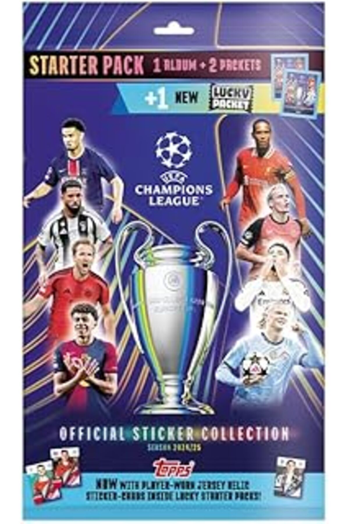 Pazarcan Topps - 2025 Uefa Şampiyonlar Ligi Sticker - Album Pack