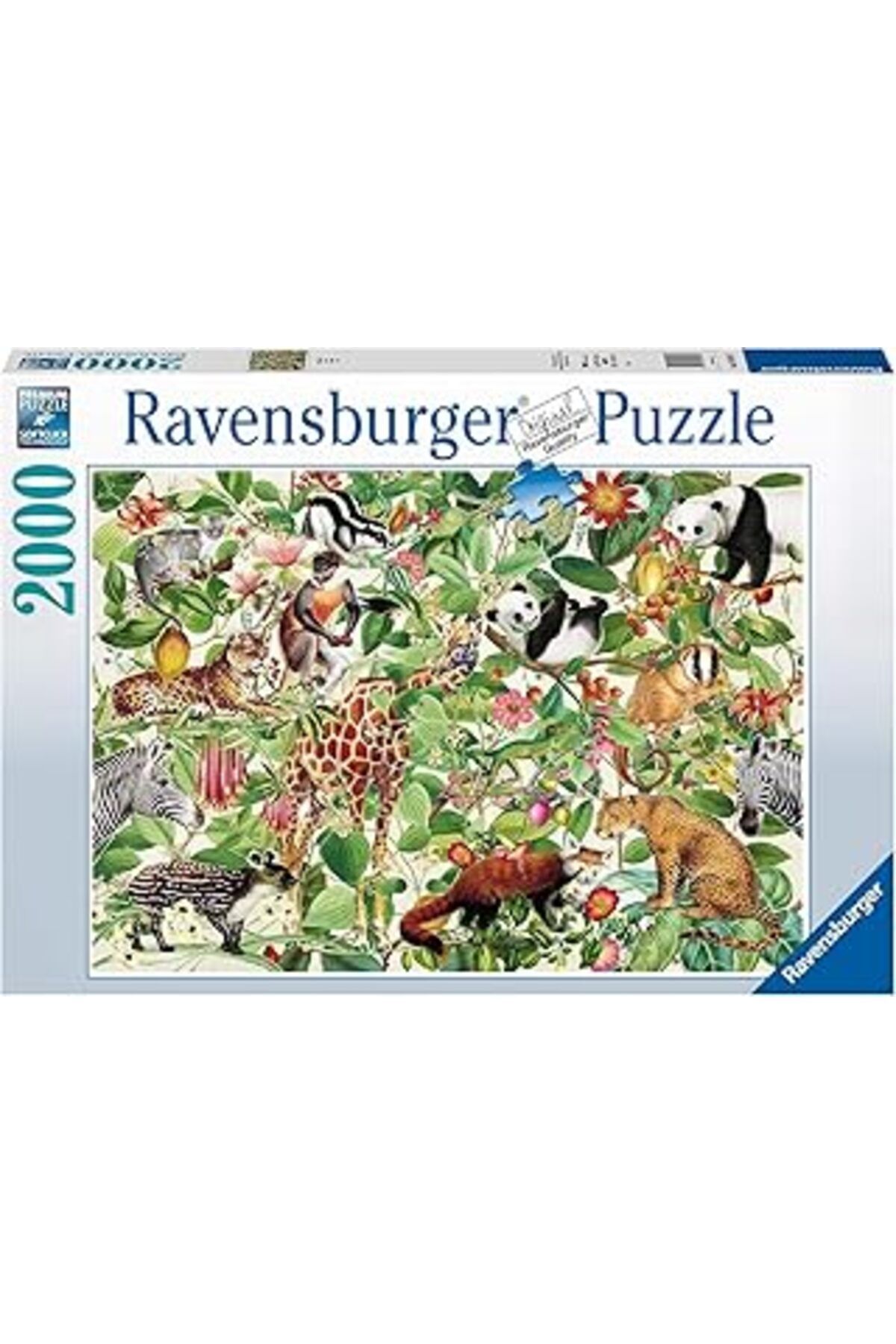 Qedii Ravensburger 2000P Puz Orman Yapboz