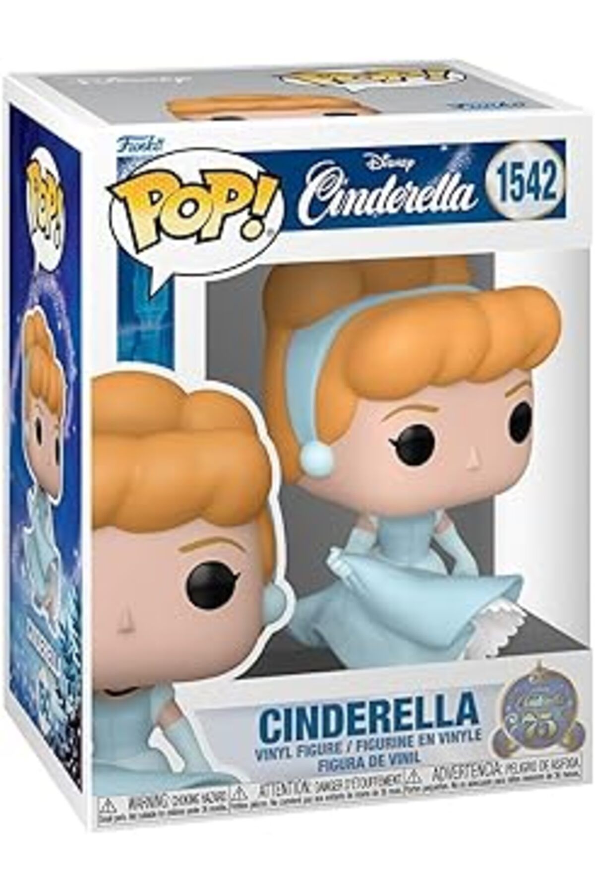 Qedii Nita Toys Funko Pop Disney: Cinderella (75Th Anniversay) Figür
