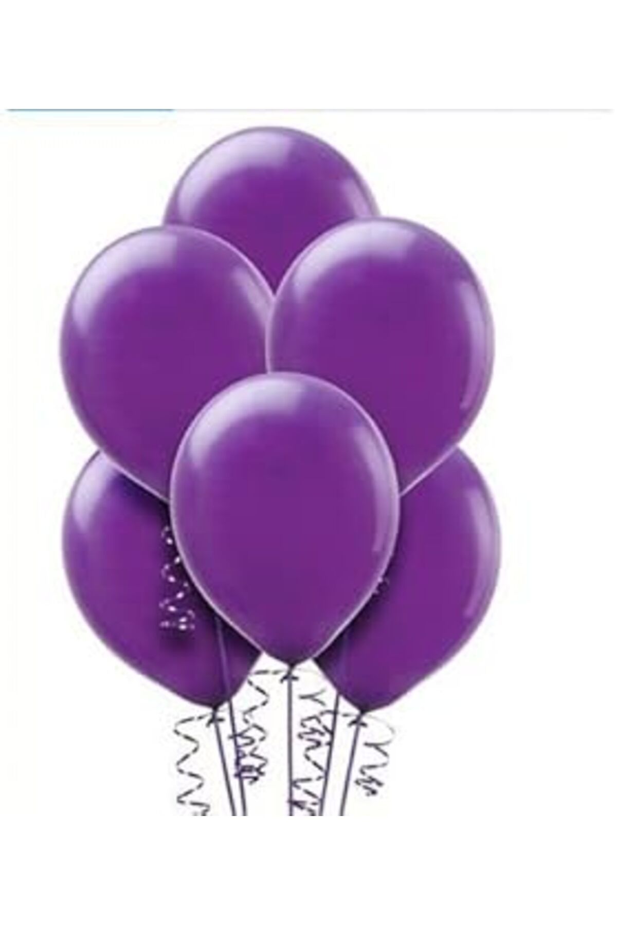 Karachil Benim Marifetlerim - Metalik Mor Balon 12 İnch 5 Adet