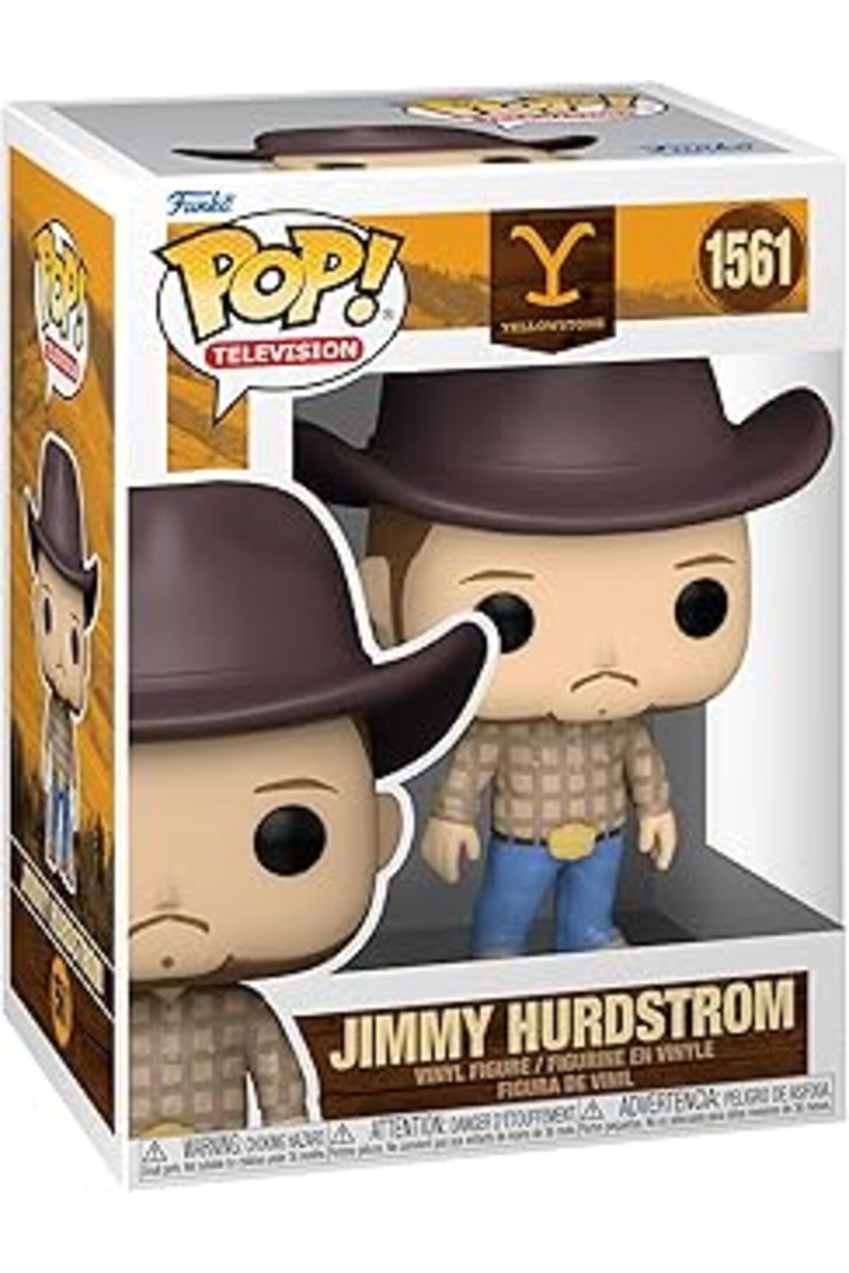 Pazarcan Nita Toys Funko Pop Tv: Yellowstone - Jimmy Hurdstrom Figür