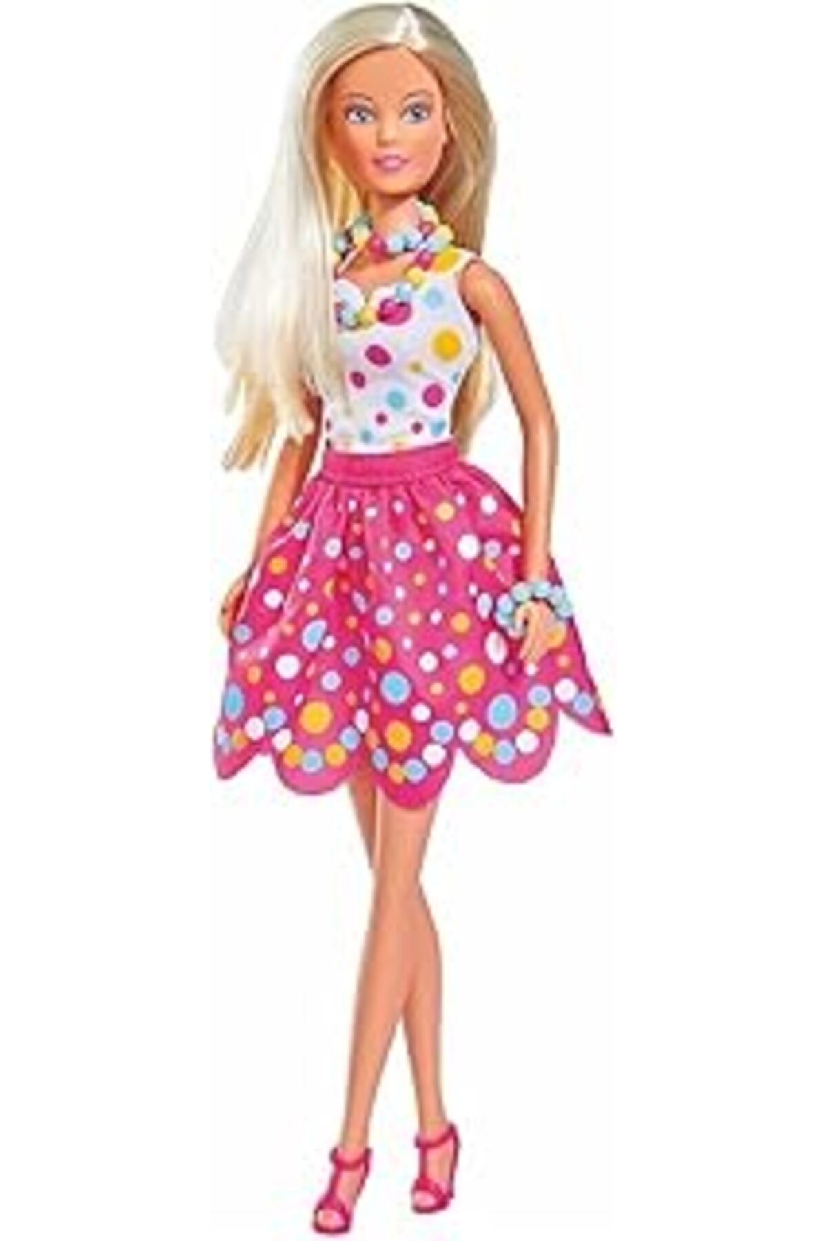 Karachil Simba, 105733186, Steffi Love İnci Modası Oyuncak Bebek Set, 90 Adet Rengarenk Boncuk, 29 Cm, Steff