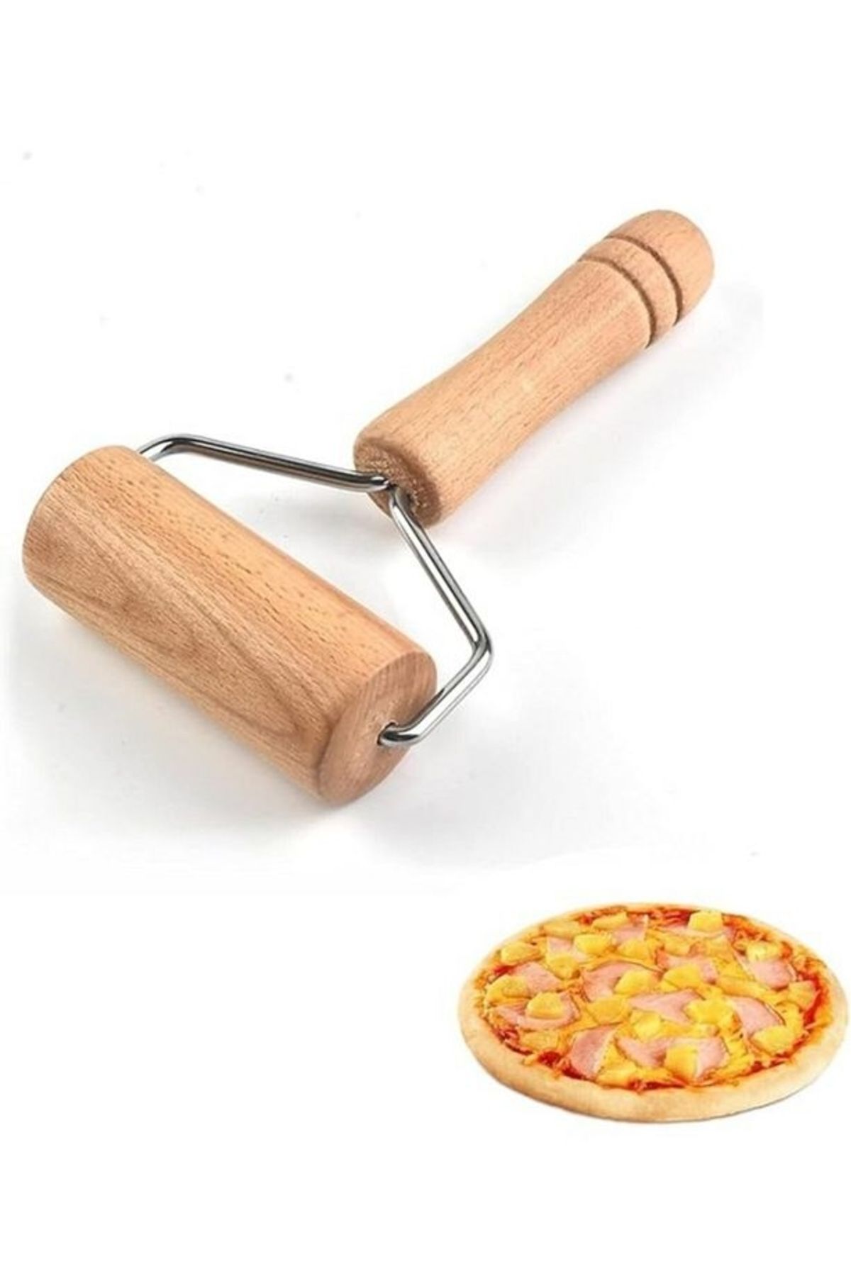 Hepyeniyiz hep yeniyiz Mini Merdane,Hamur Silindiri,Hamur Açmak İçin Pratik Mini Merdane,Pizza,Börek,Hamur