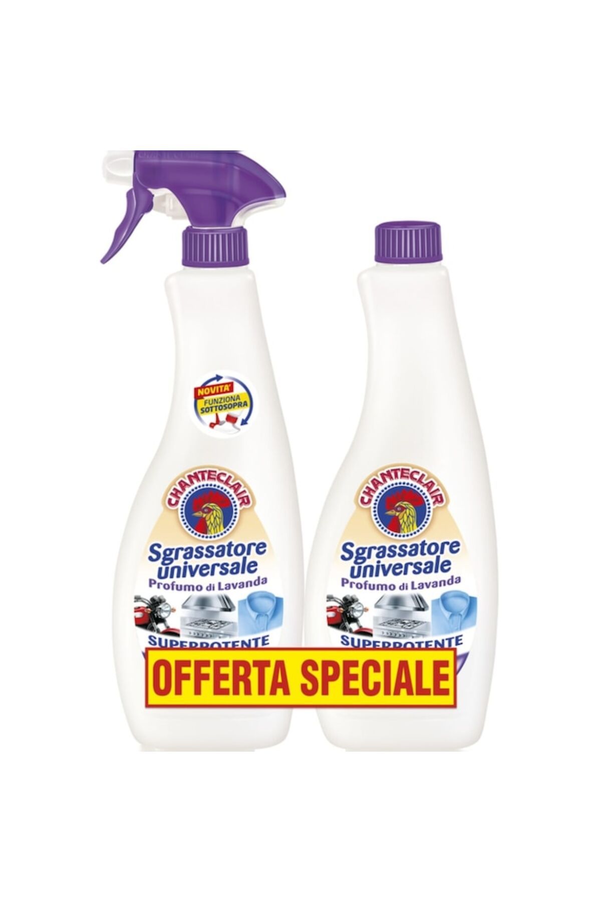 chante clair-Sada odmasťovačov Chanteclair s levanduľou 600 ml + náplň Chanteclair s levanduľou 600 ml 2