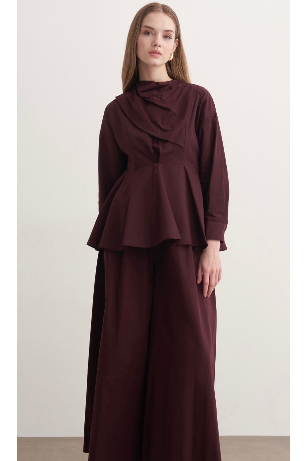 sensa collection Bol Paça Pantolonlu Takım Alt Üst Takım
