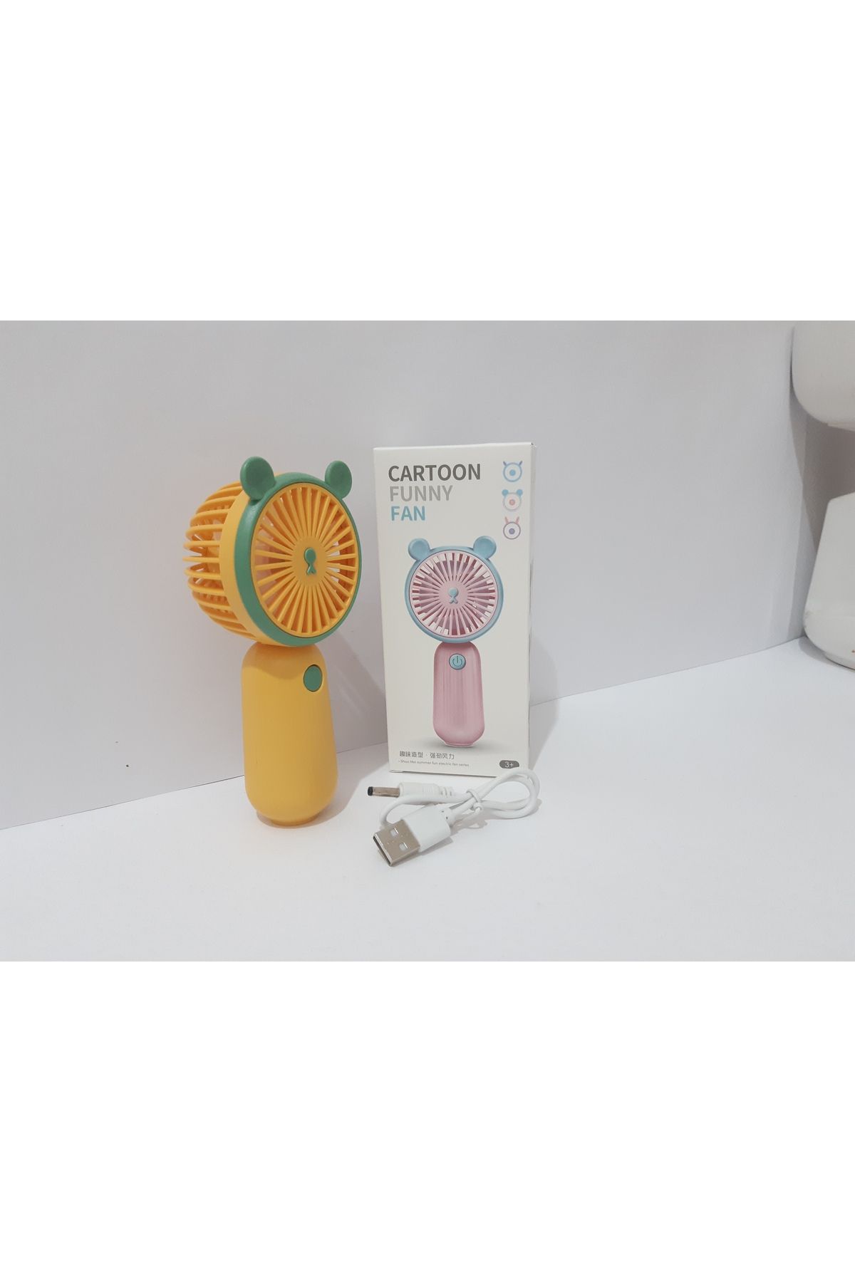 renkli çiçekler Mini USB Fan Taşınabilir Şarj Edilebilir Serinletici Mini El Fanı Ev Ofis Seyahat İçin |