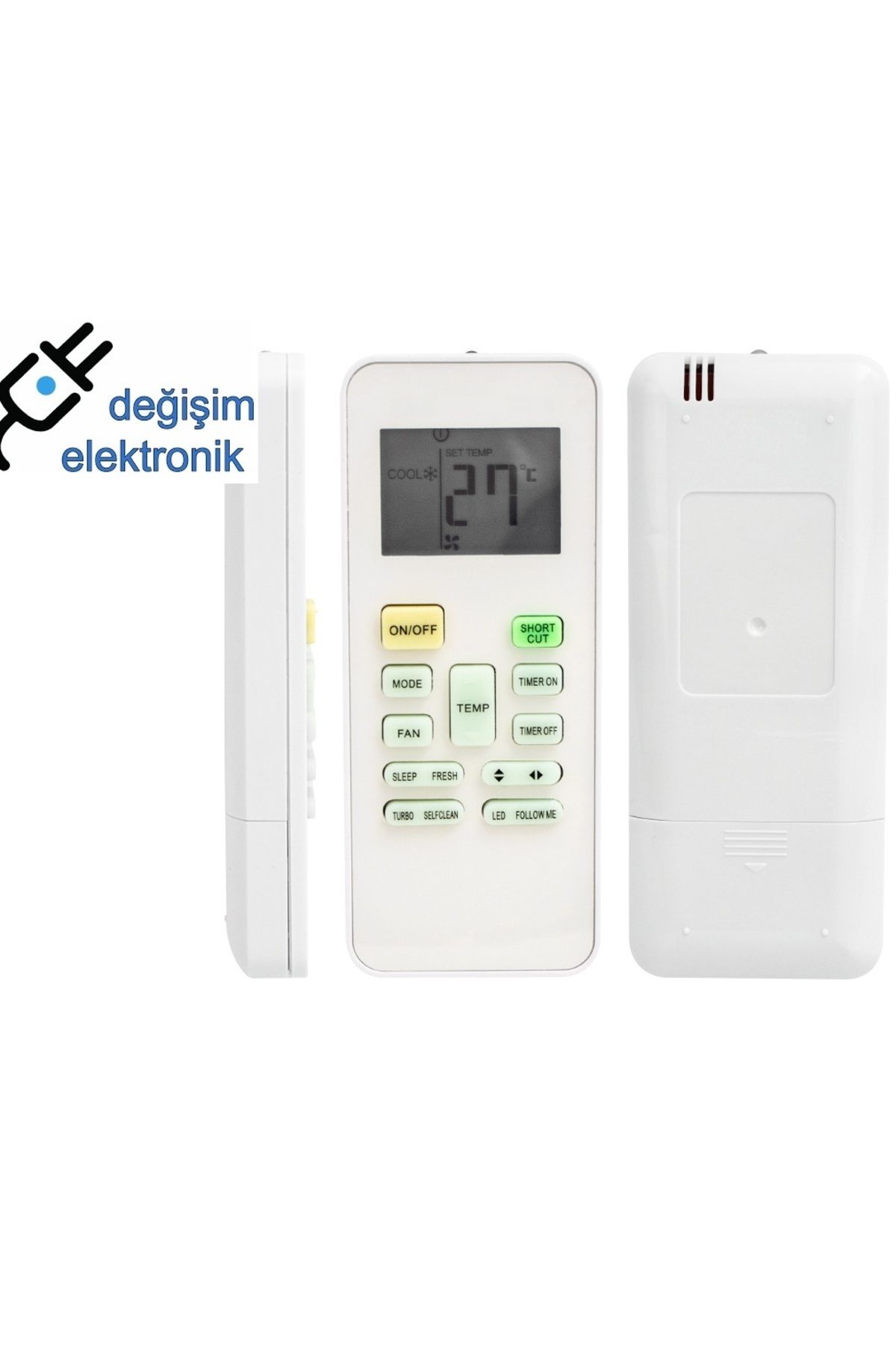 tteknolojik Siemens Rg52a8 uyumlu Klima Kumandası