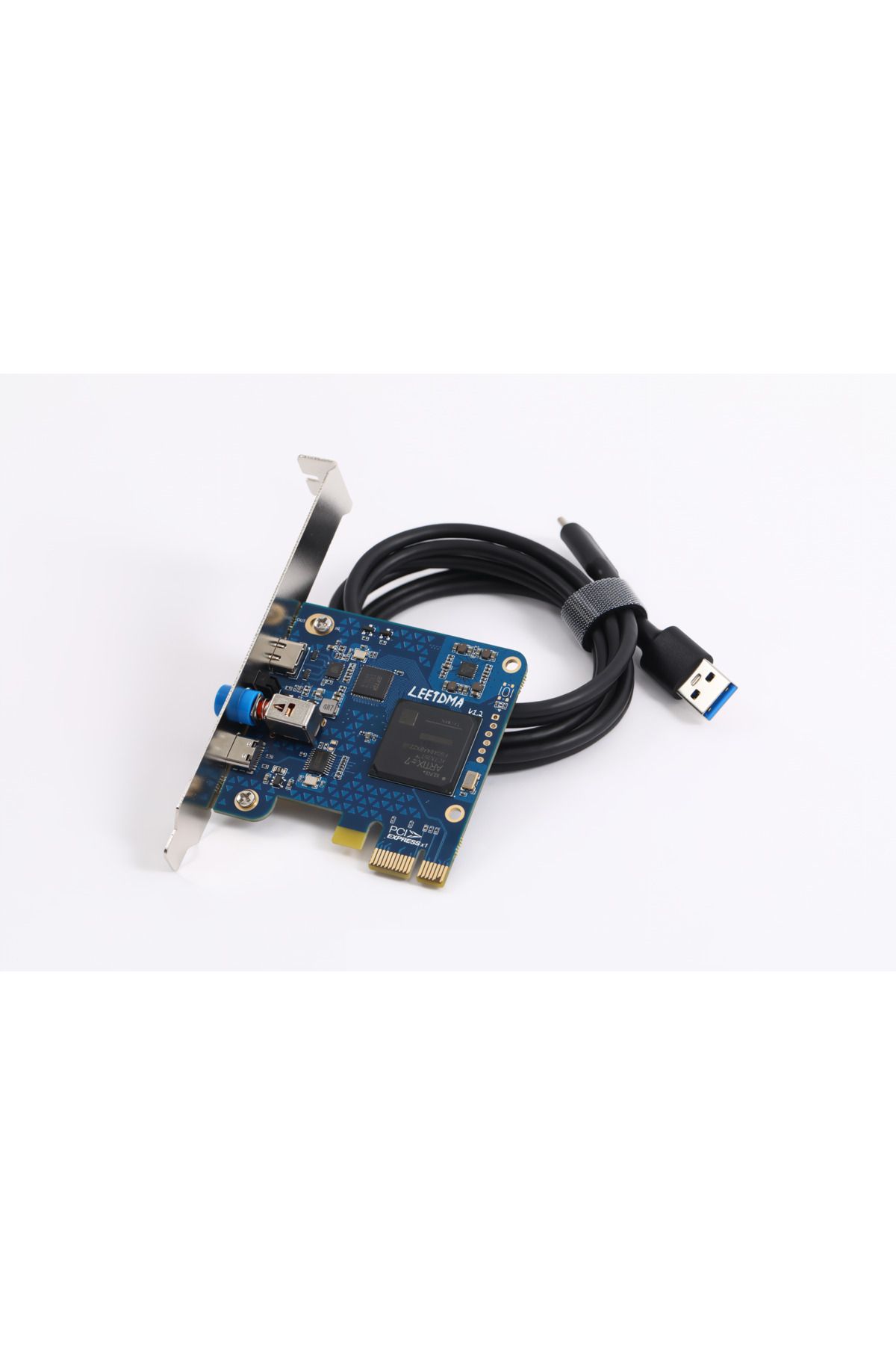 GÜMRÜK BEY LeetDMA v1.2 Artix‑7 35T FPGA Direct Memory Access Kartı