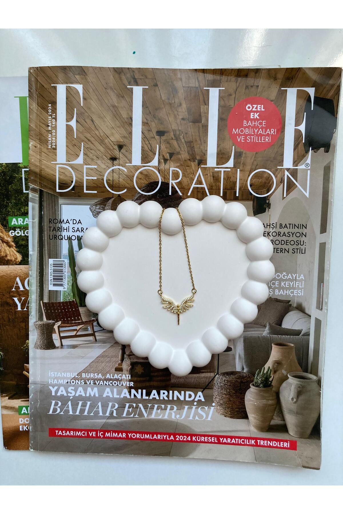 Elan Design Dekoratif Bubble Kalp Tabak