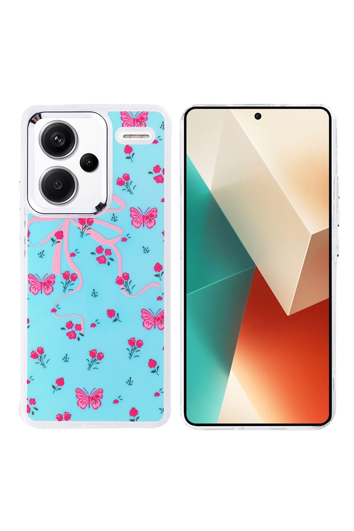 NANOSPACE Xiaomi Redmi Note 13 Pro Plus İle Uyumlu Kılıf Airbag Tasarımlı Hadra Kapak