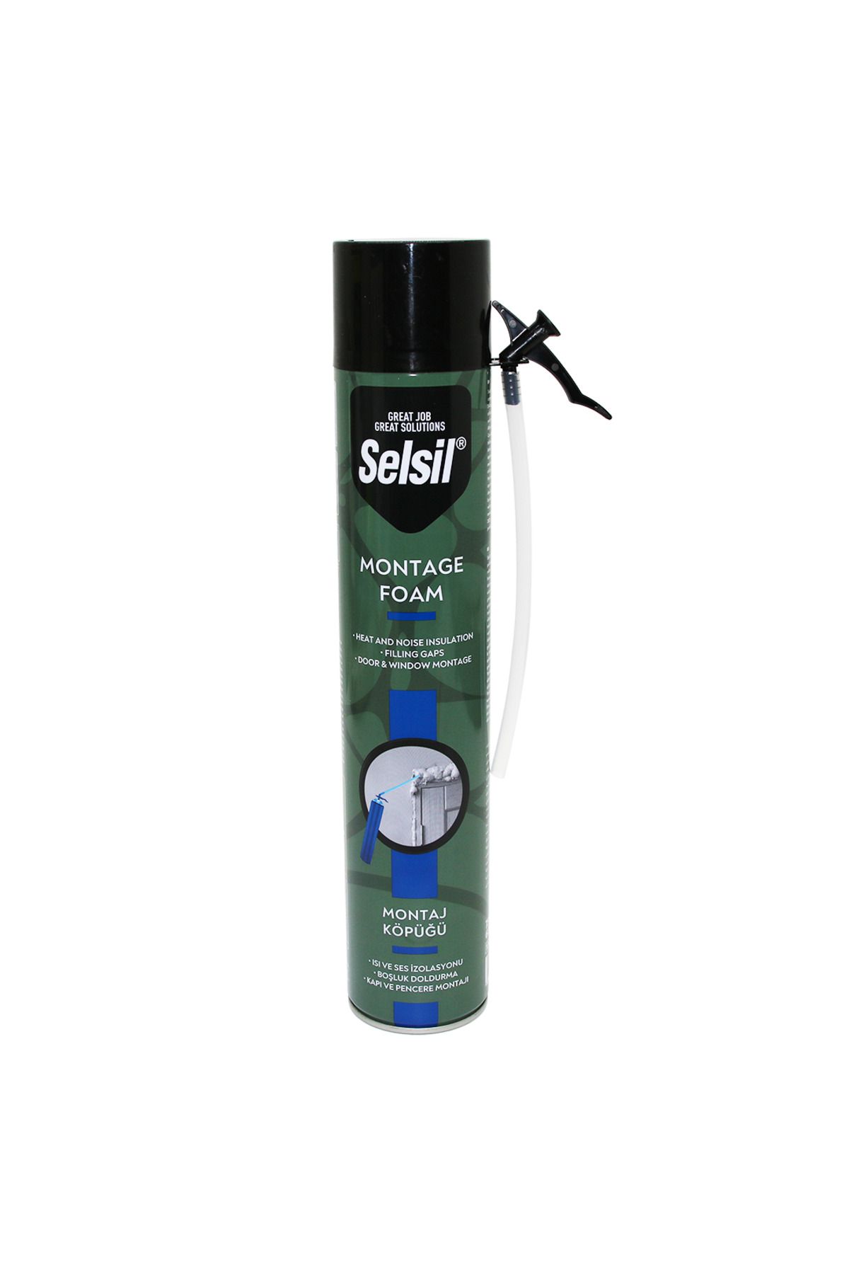 STOREMAX nffastore SELSİL PU KÖPÜK MONTAJ KÖPÜK 750ML 600GR Star Collectionbuy 1051353