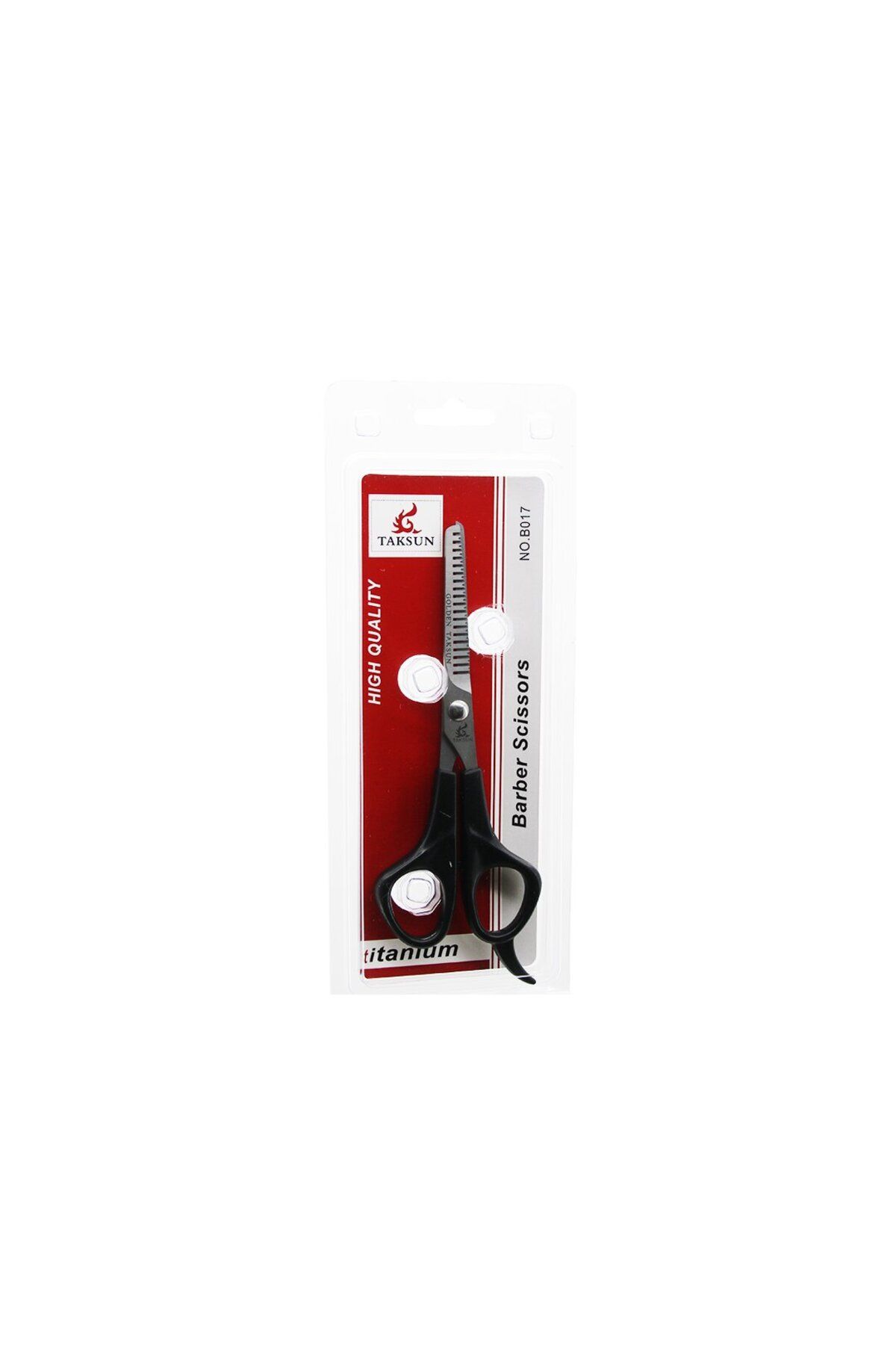 STOREMAX nffastore TİTANİUM BERBER ARA MAKASI 6½ SAÇ SEYRELTME - İNCELTME B-017 Star Collectionbuy