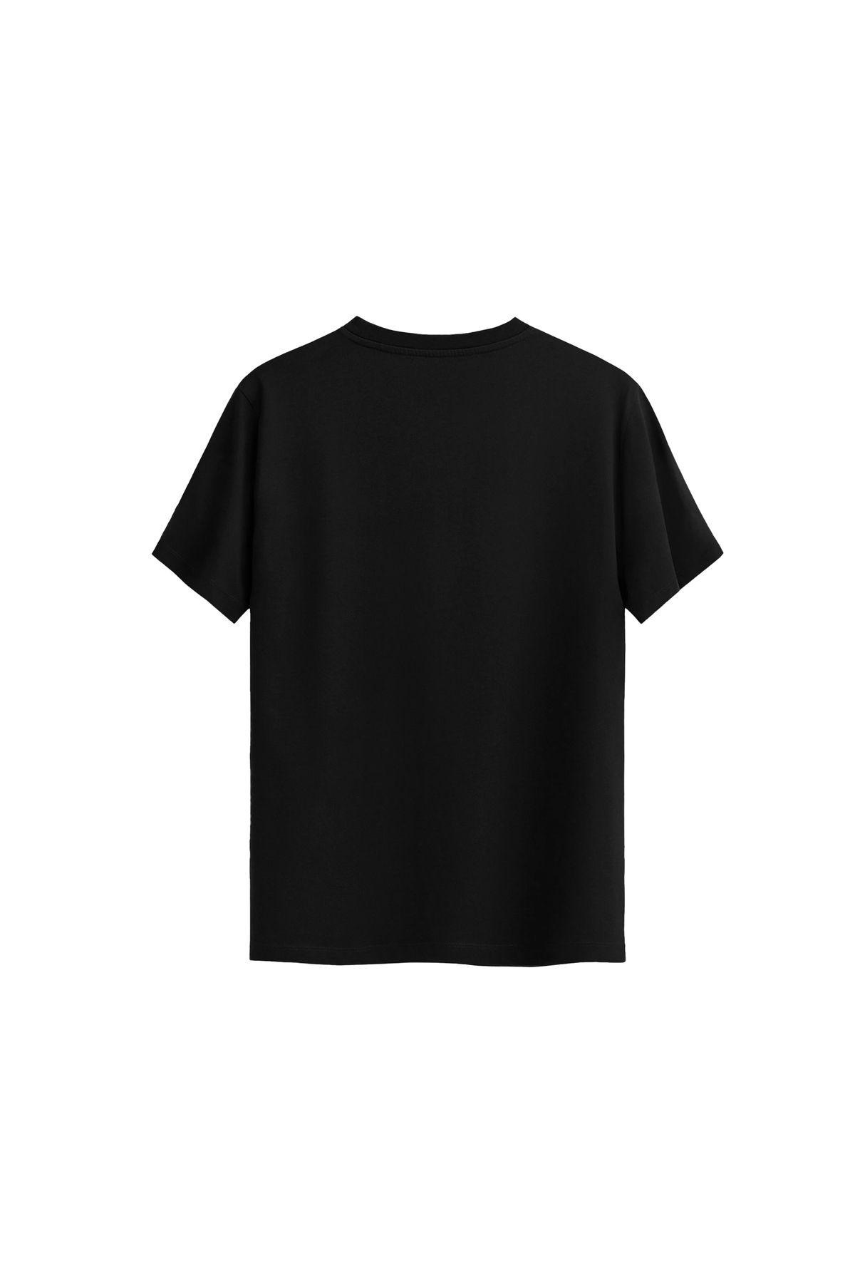 NOXE CLUB Left Hanging Regular Siyah T-Shirt