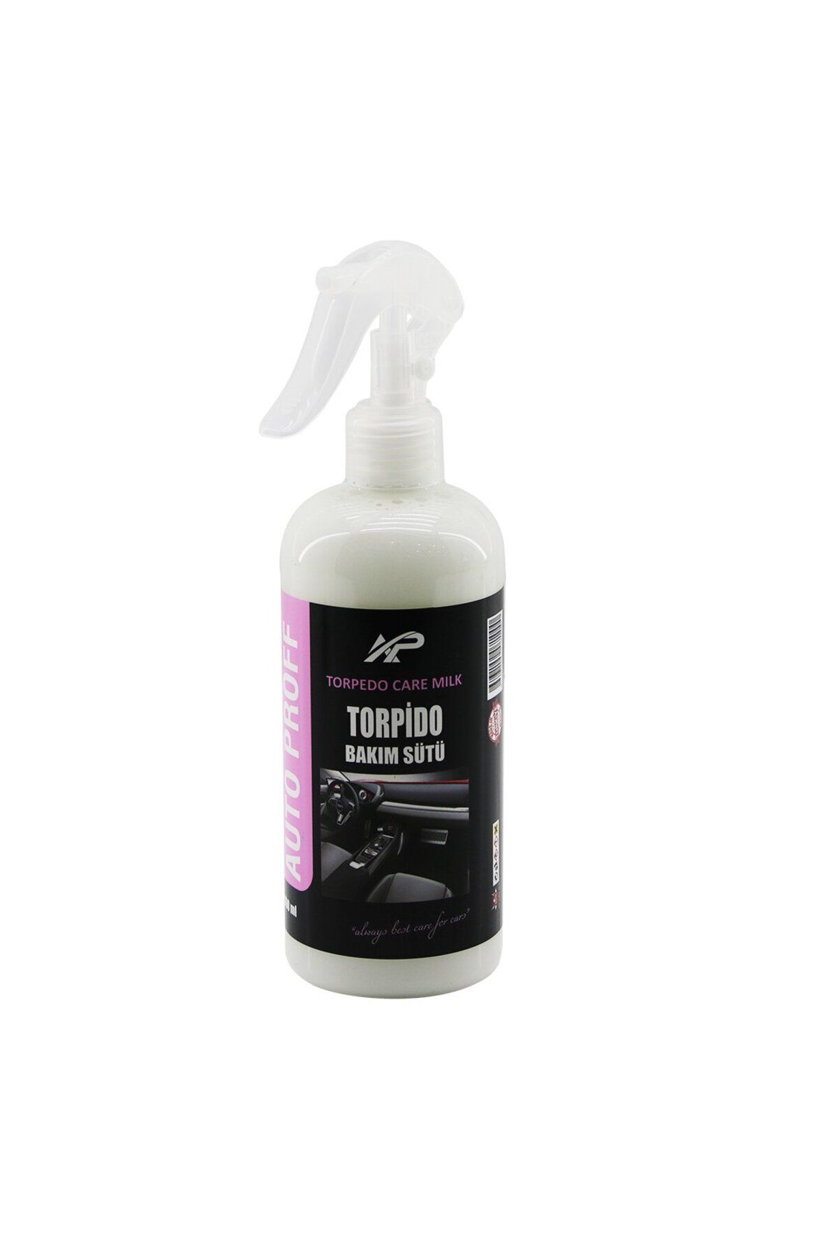 STOREMAX OTO - Uyumlu  ARAÇ TORPİDO BAKIM SÜTÜ SPREY 400ML PLASTİK ŞİŞE