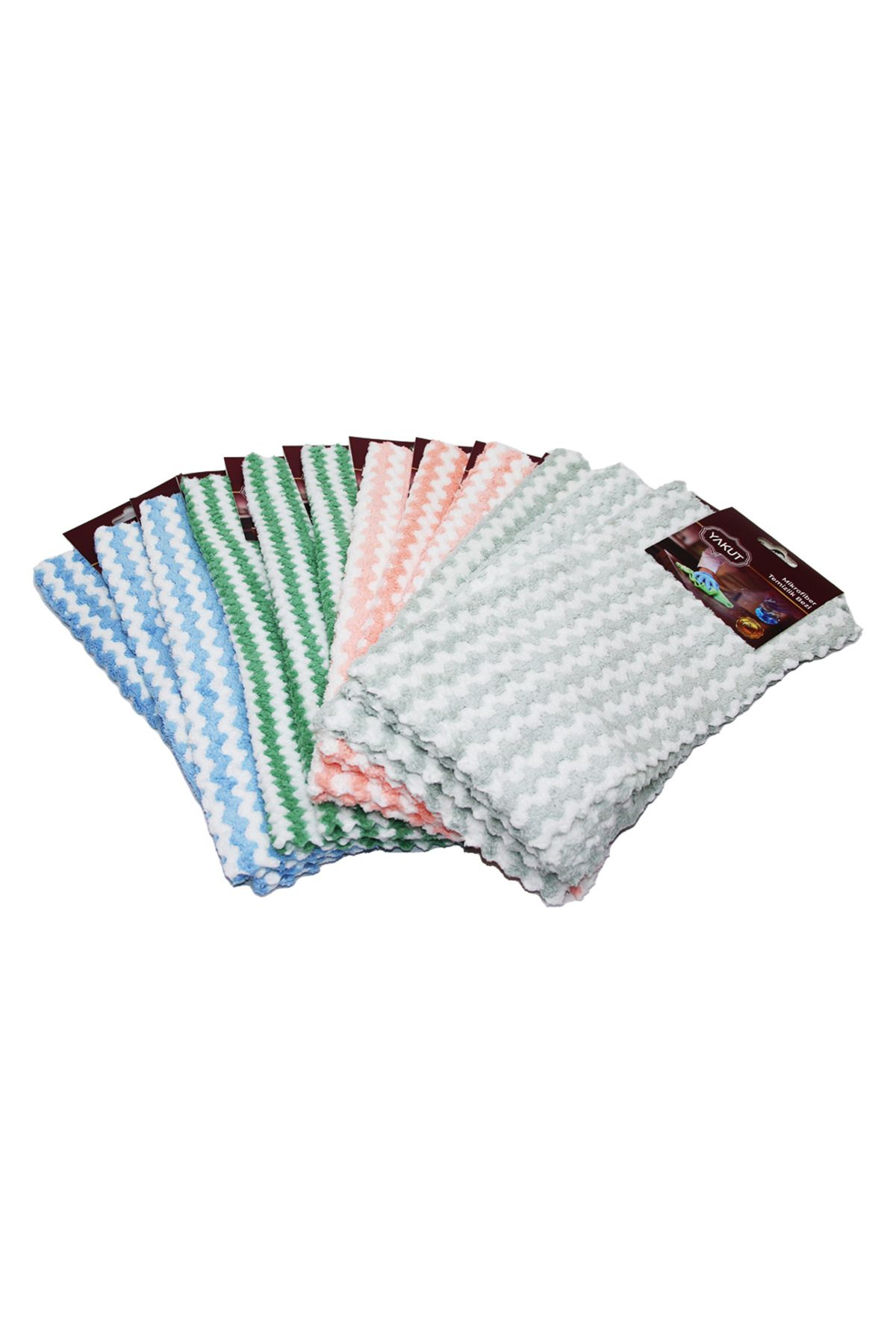 STOREMAX nffastore MİKROFİBER TEMİZLİK BEZİ RENKLİ DESENLİ 30X30CM Star Collectionbuy 1051353