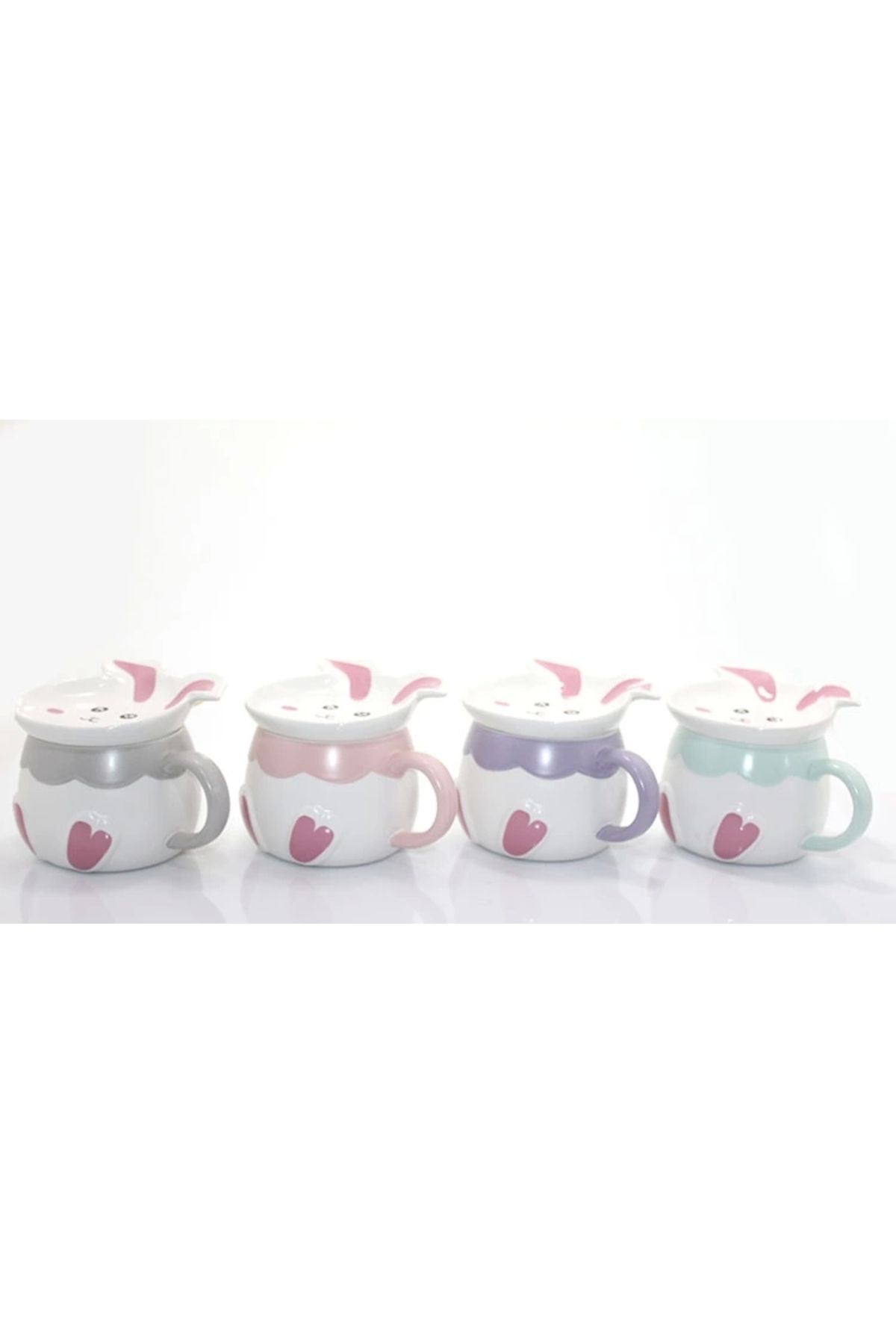 shop Tavşan Tasarımlı Porselen Kupa Bardak