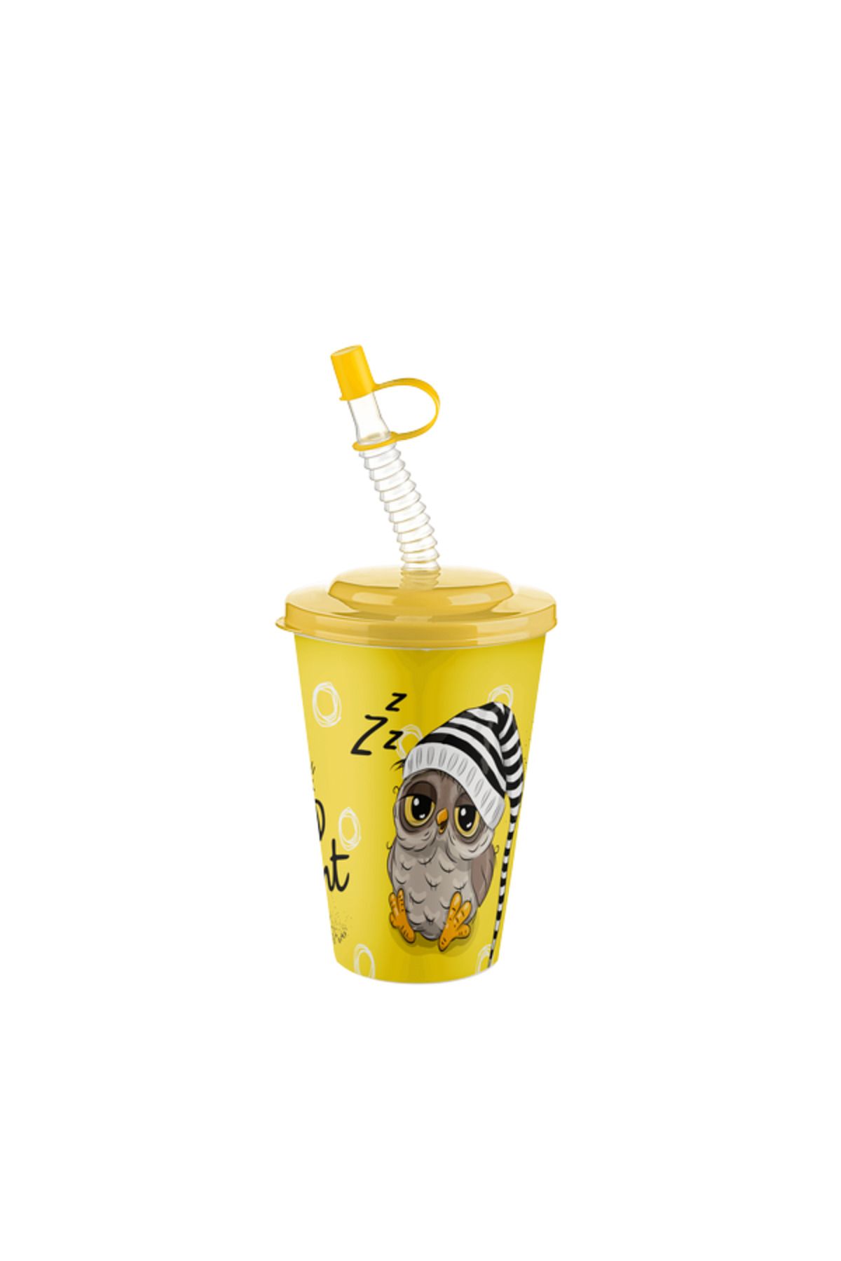 STOREMAX nffastore AP-9127 CUTE PİPETLİ BARDAK 400ML Star Collectionbuy 1051353