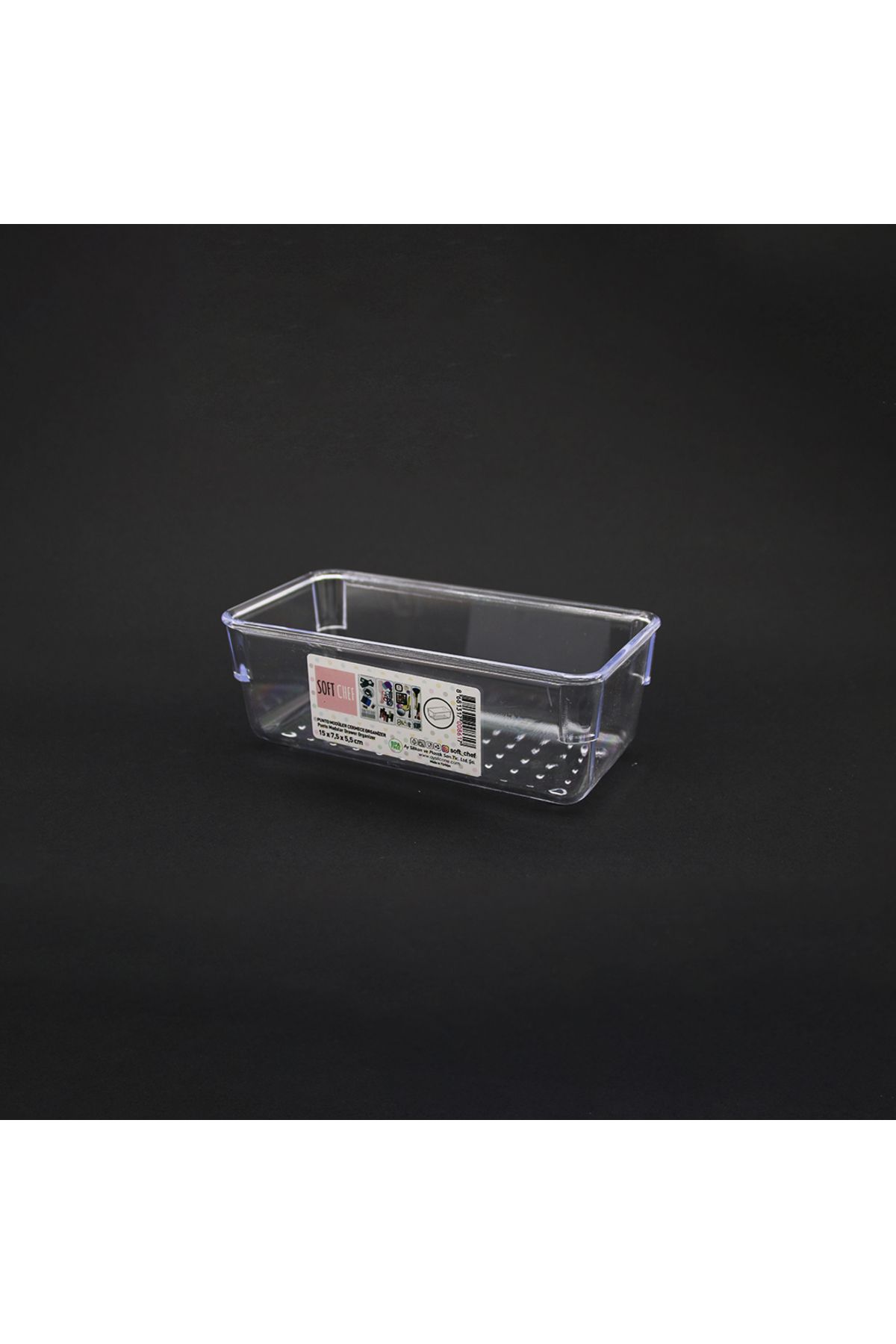 STOREMAX nffastore 15 X 7.5 X 5.5CM MİKA MODÜLER ÇEKMECE ORGANİZERİ Star Collectionbuy 1051353