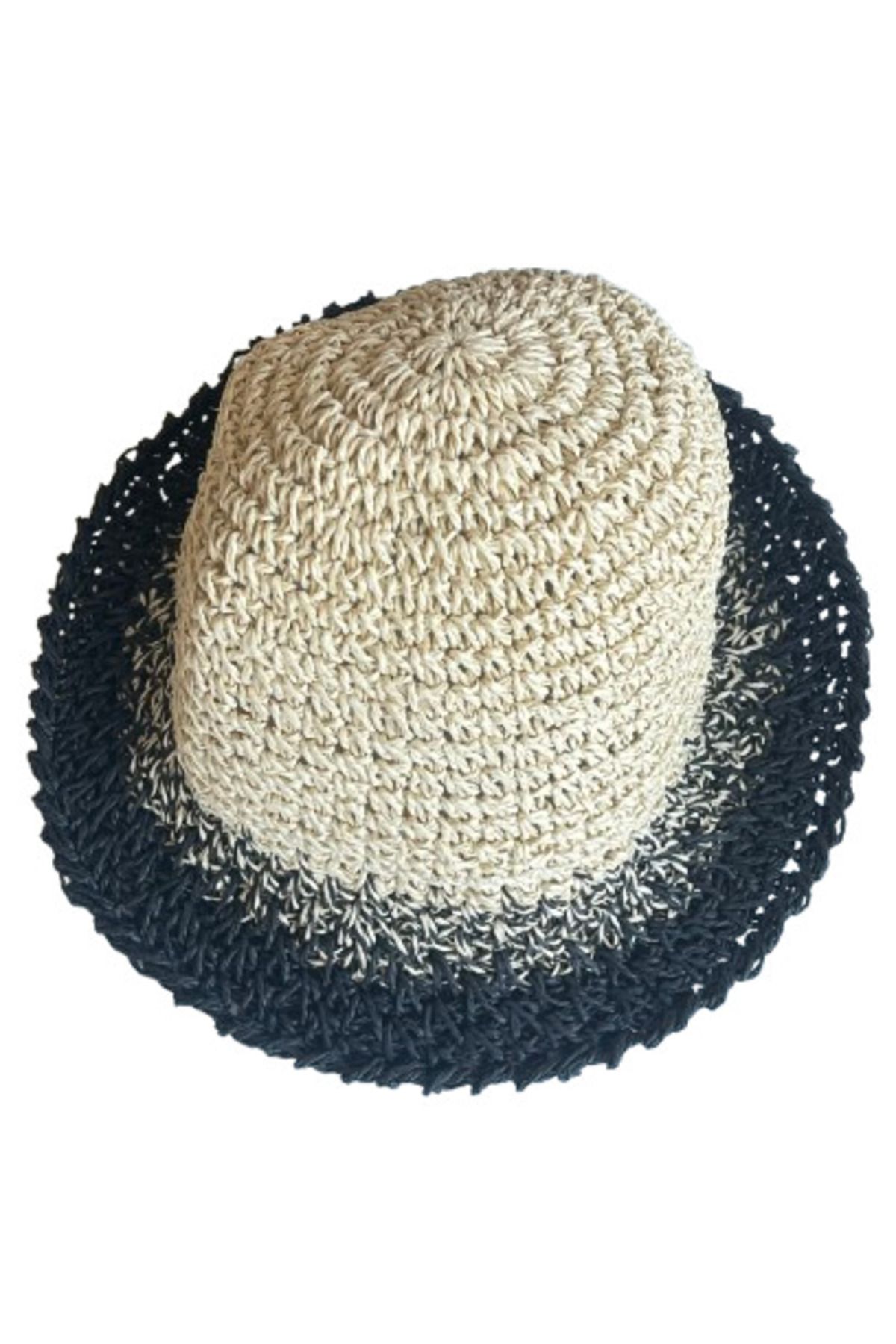keisy El Örgüsü Hasır Premium Bucket Şapka