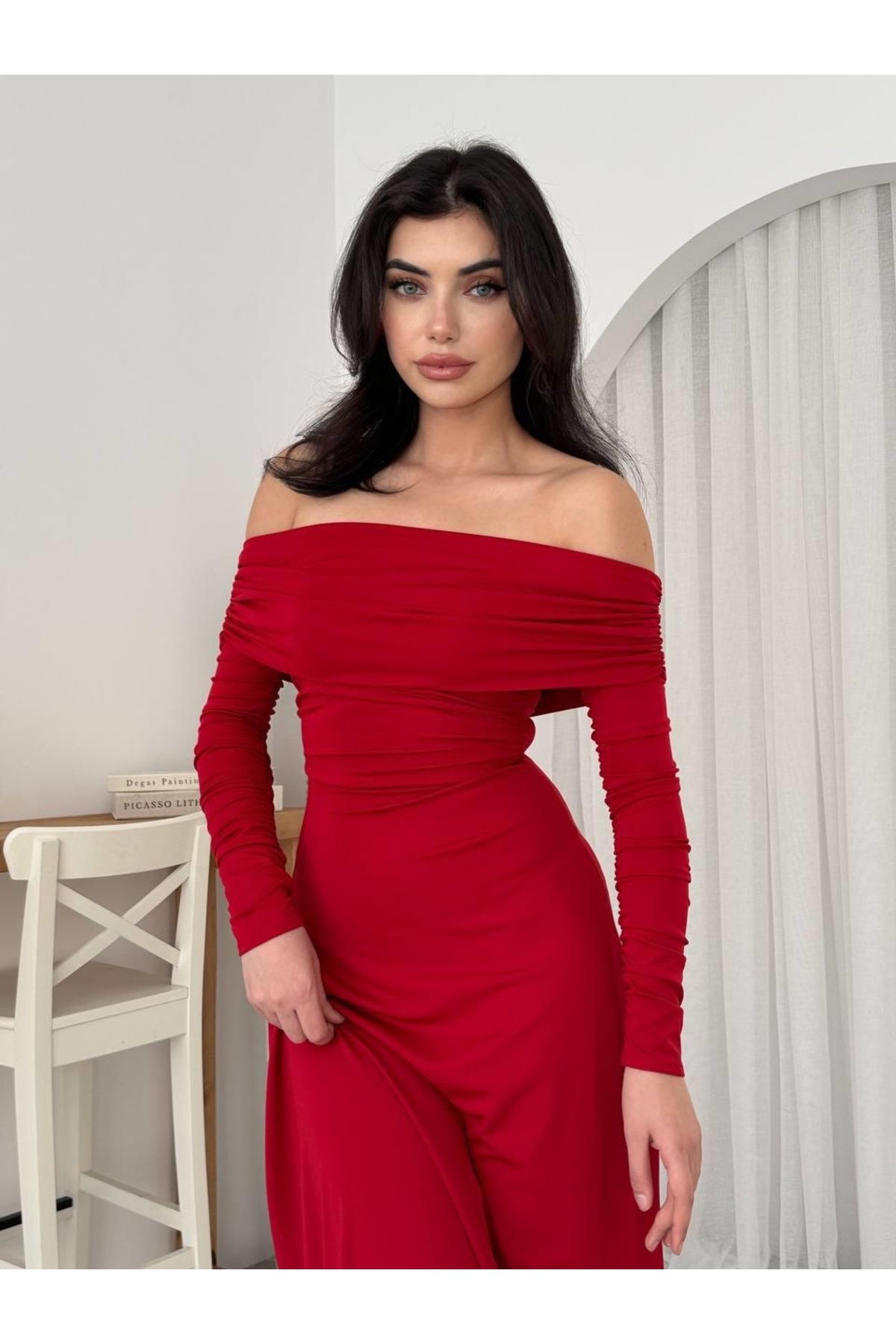 ETİLER COLLECTION Uras Straplez Elbise