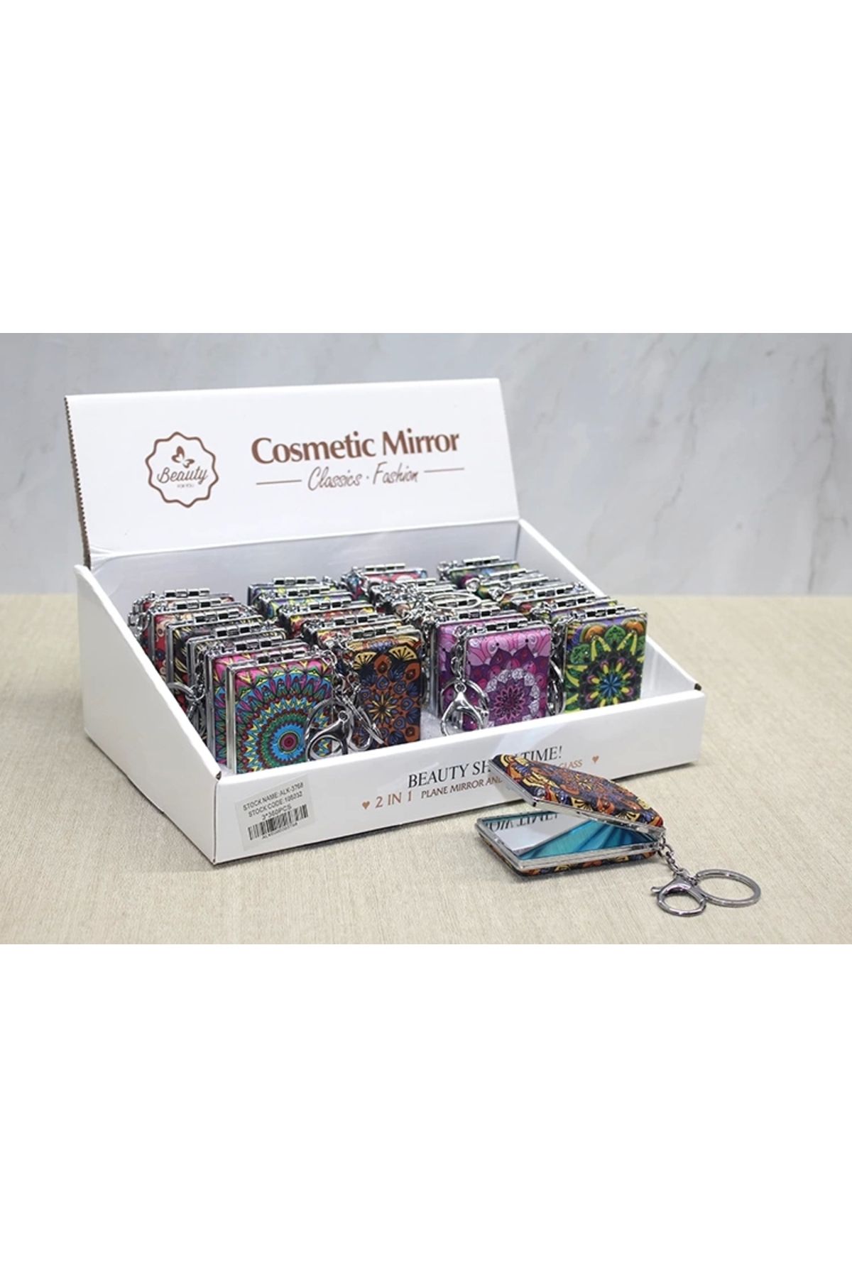 shop Taşlı El Aynası Anahtarlık Model 3