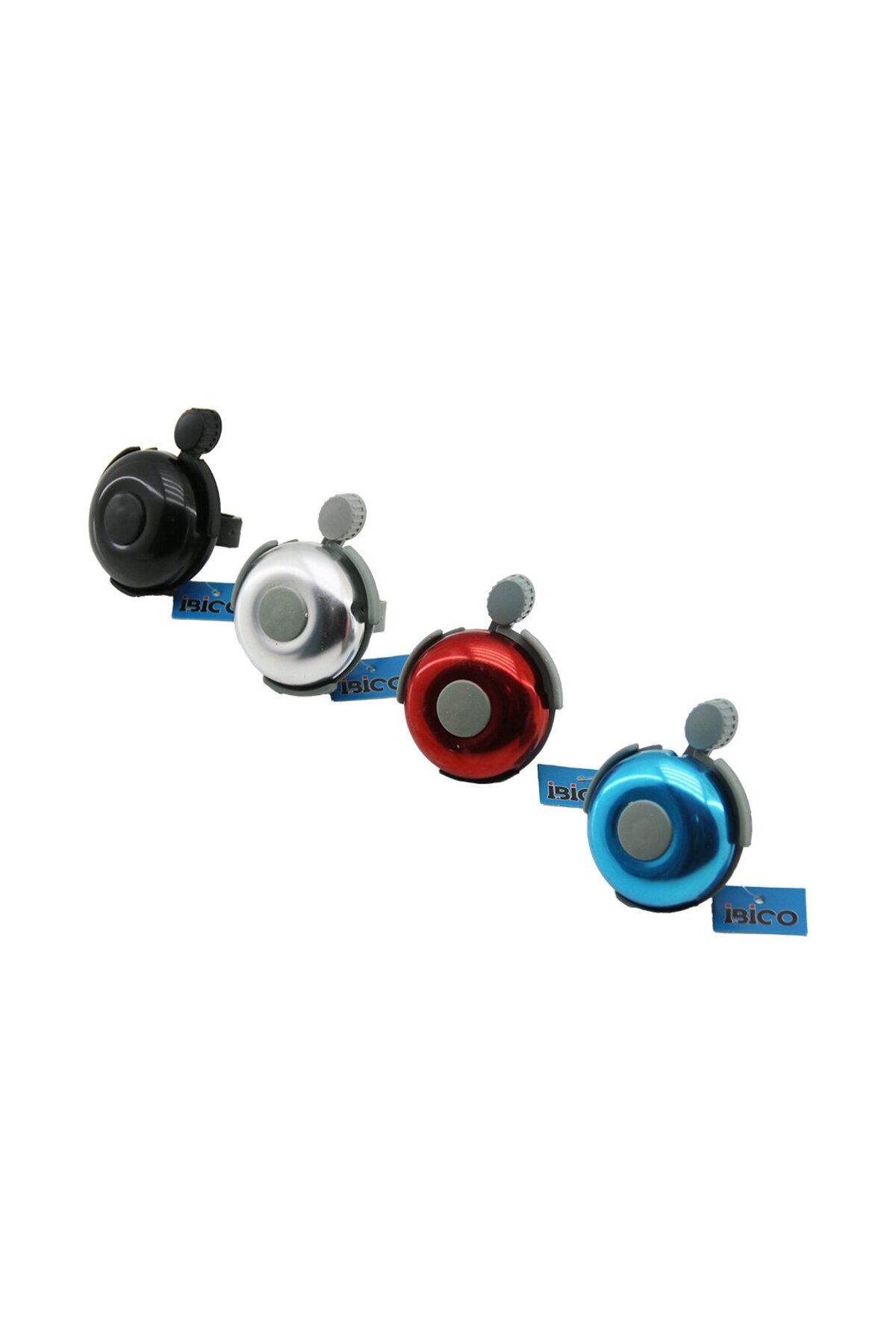 STOREMAX nffastore CIRCIR GENİŞ - YUVARLAK RENKLİ METAL KAPAK BİSİKLET ZİLİ RENKLİ PLASTİK TABAN -