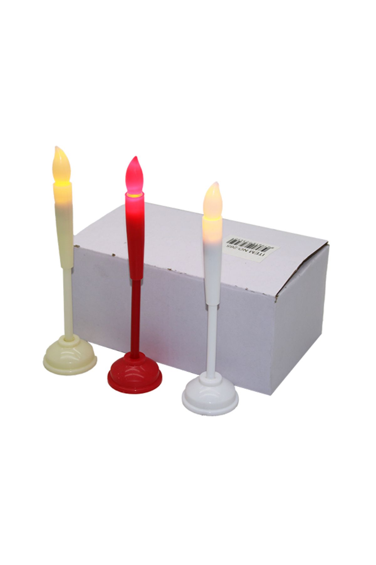 STOREMAX nffastore ÇUBUK MUM AYAKLI LED PİLLİ MUM Star Collectionbuy 1051353