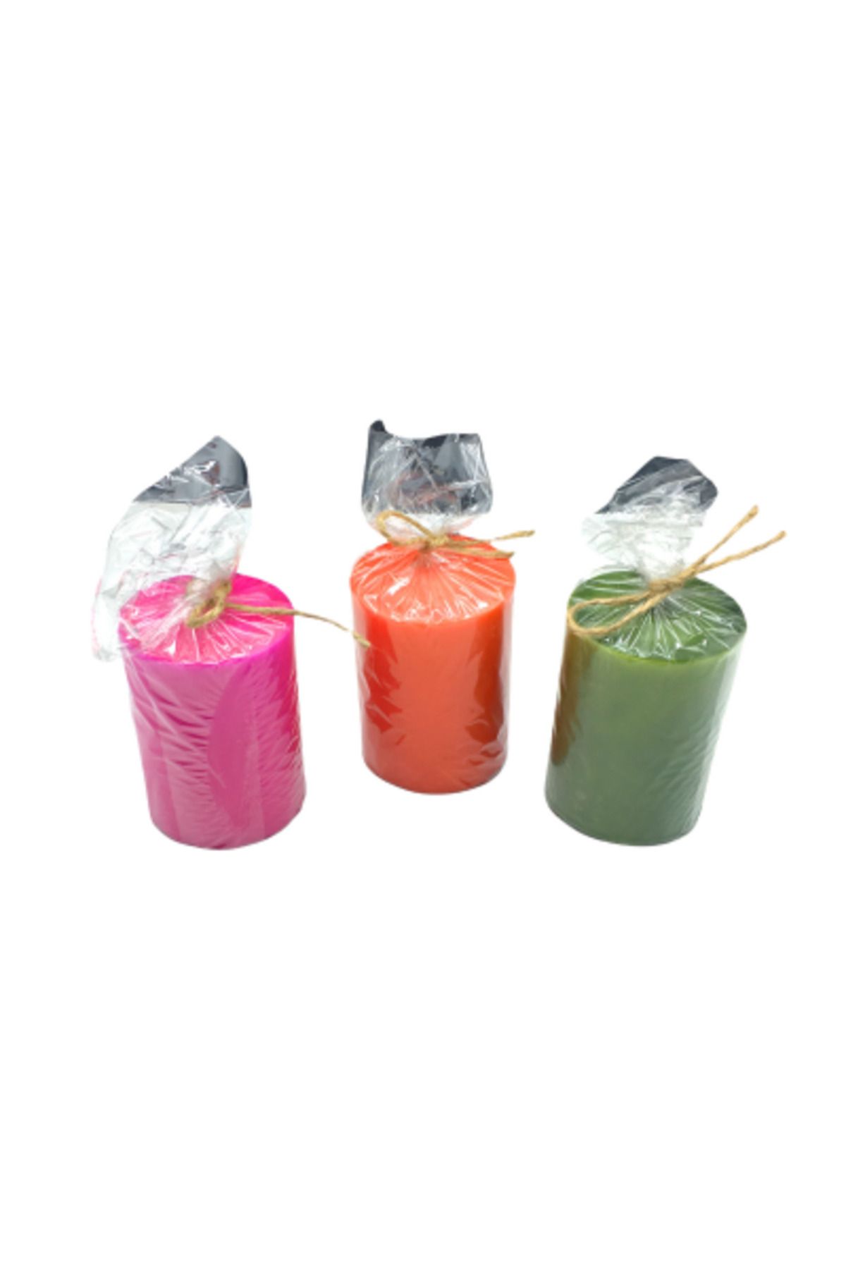 STOREMAX nffastore KÖPÜK SİLİNDİR RENKLİ ORTA BOY MUM Star Collectionbuy 1051353