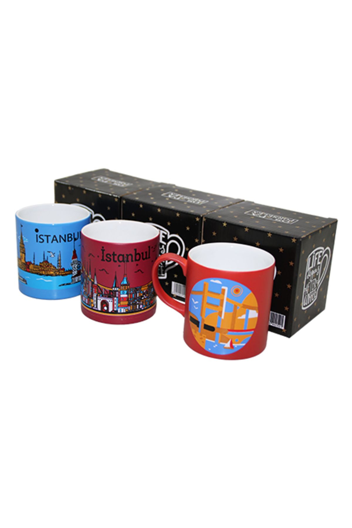 STOREMAX nffastore İSTANBUL MANZARALARI SERAMİK KUPA İSTANBUL Star Collectionbuy 1051353