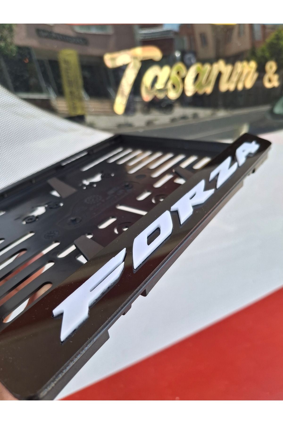 atom tasarım & reklam Motor Plakalık Forza