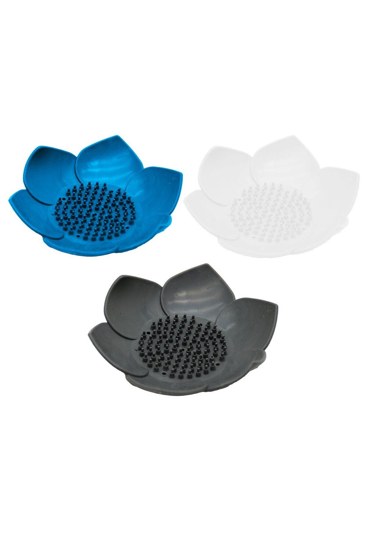STOREMAX nffastore LOTUS DESENLİ SİLİKON KATI SABUNLUK Star Collectionbuy 1051353